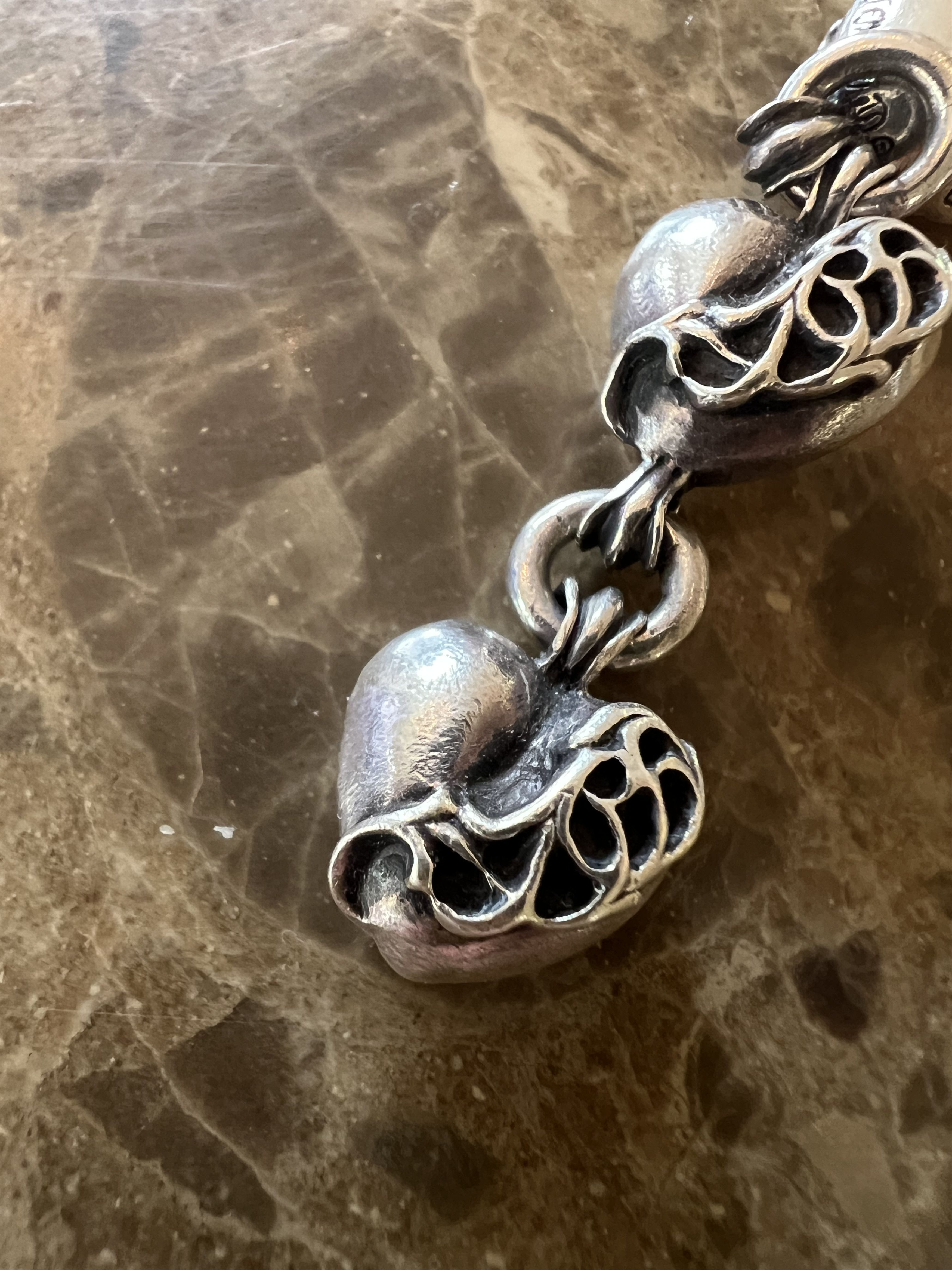 Chrome Hearts Chrome Hearts Heart Link Bracelet Size ONE SIZE - 5 Thumbnail