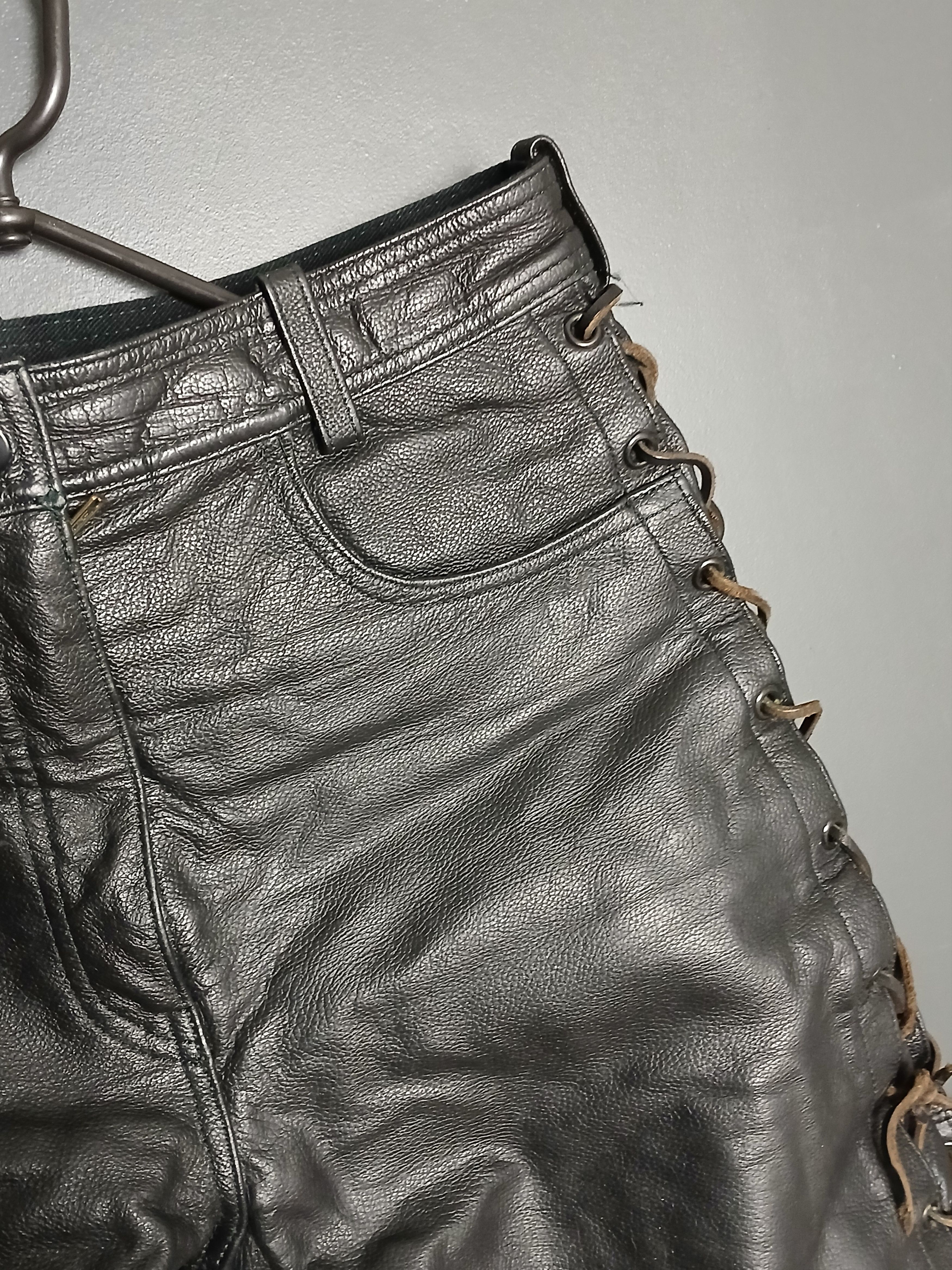 Leather Vintage Takai Leather Pants Size US 38 / EU 54 - 4 Thumbnail