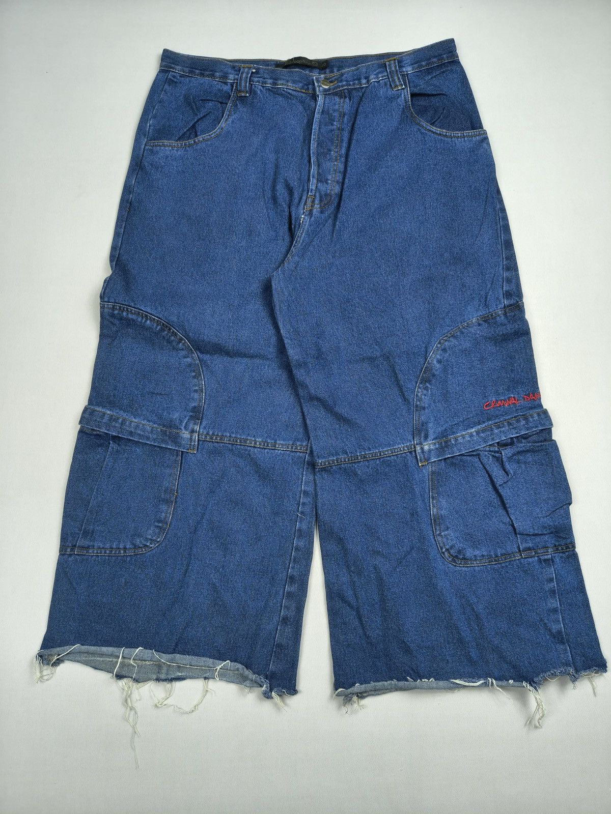 Criminal Damage Criminal Damage JNCO style Baggy Y2K Jeans (059) Size US 40 / EU 56 - 2 Thumbnail