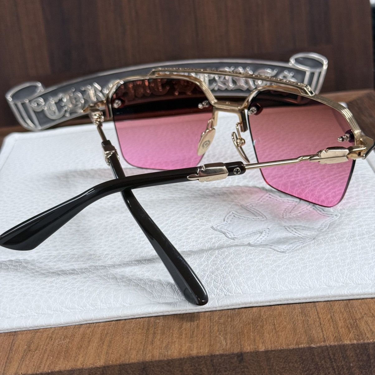 Chrome Hearts Chrome Hearts BI ESSEM 1/1 ‘Pink Ombre’ Sunglasses Size ONE SIZE - 10 Thumbnail