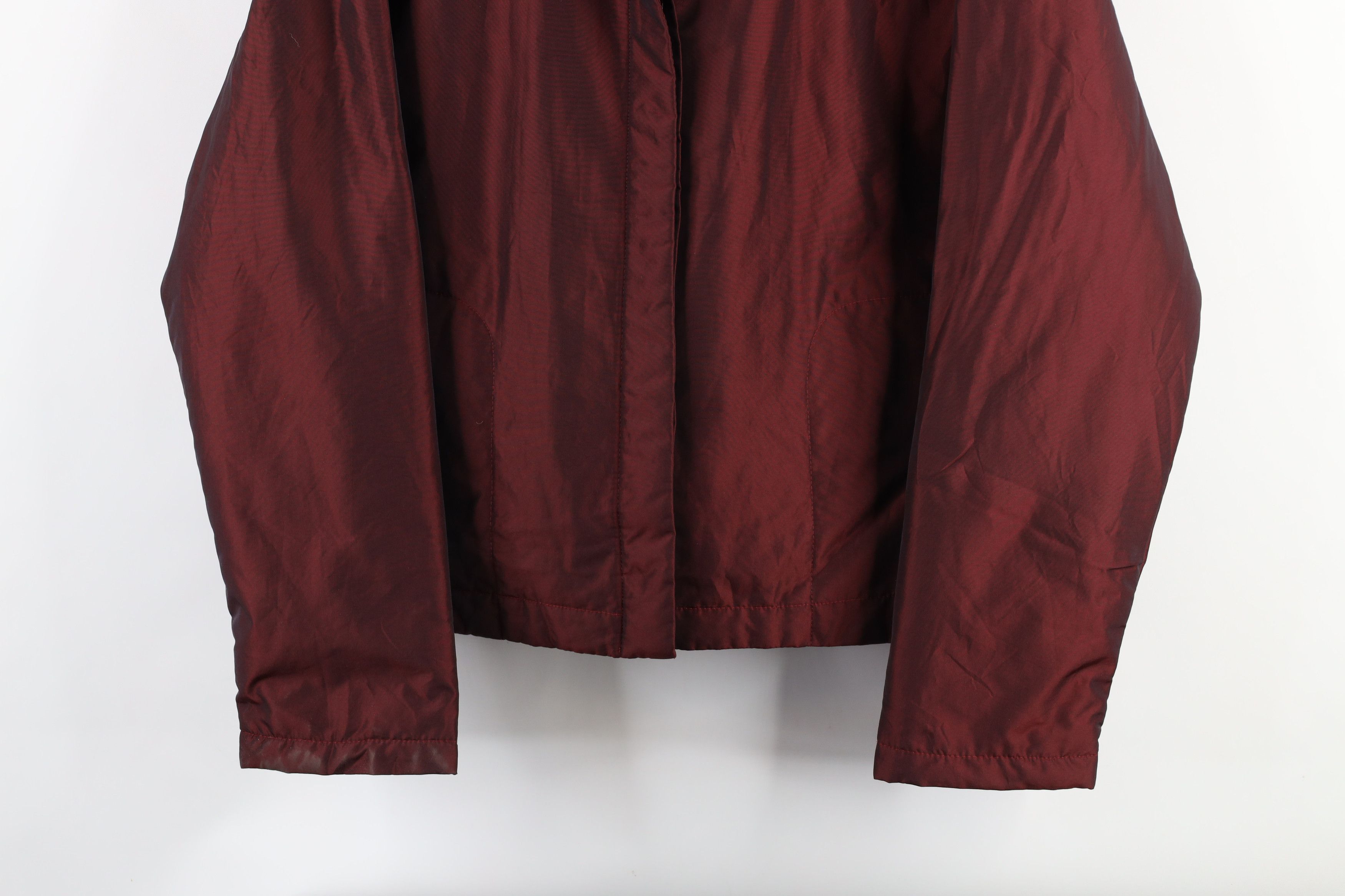 Esprit × Vintage Vintage 90s Esprit Blank Chromatic Full Button Jacket Red Size L / US 10 / IT 46 - 3 Thumbnail