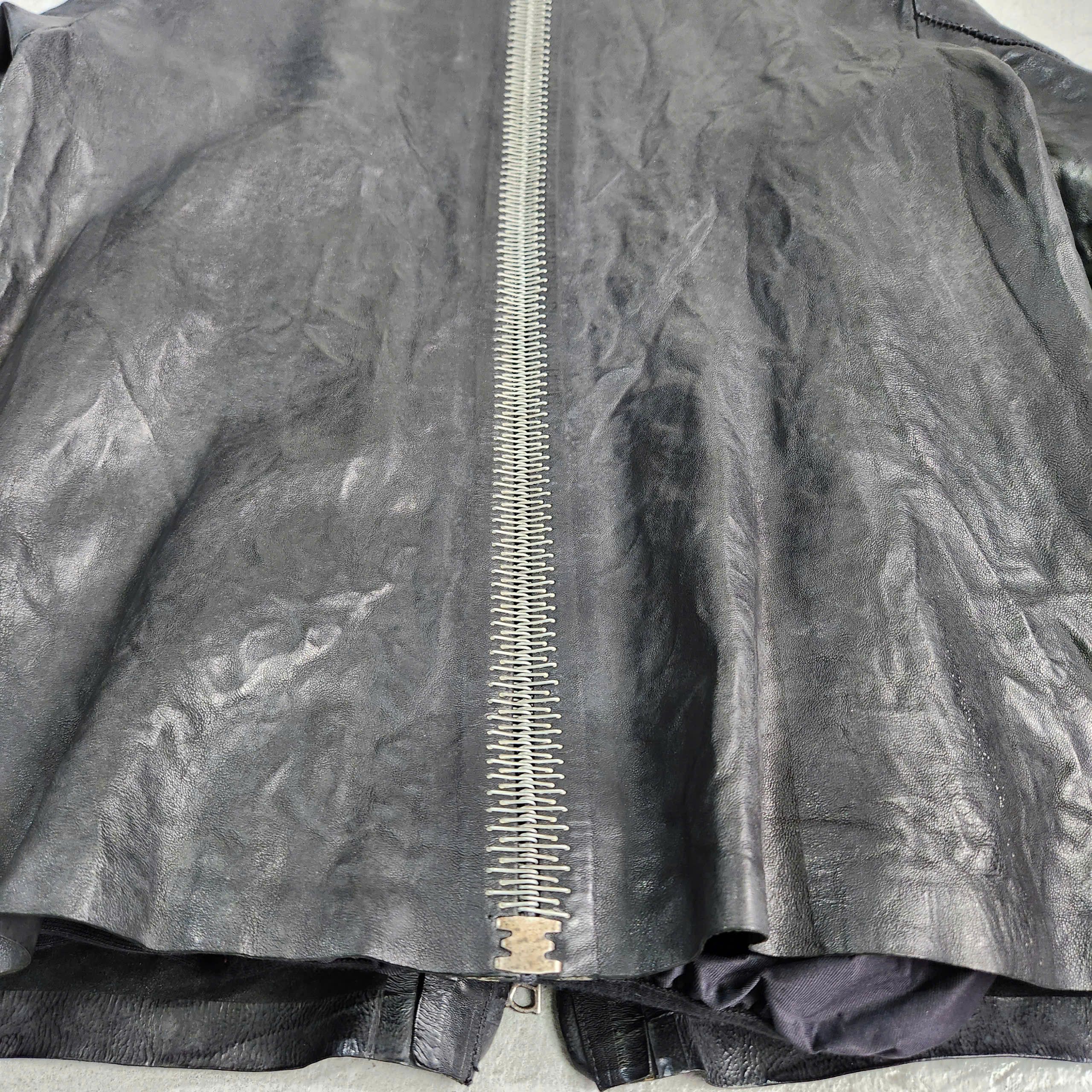 Isaac Sellam Experience Issac Sellam inflatable moto spine lamb leather jacket Size US L / EU 52-54 / 3 - 12 Thumbnail