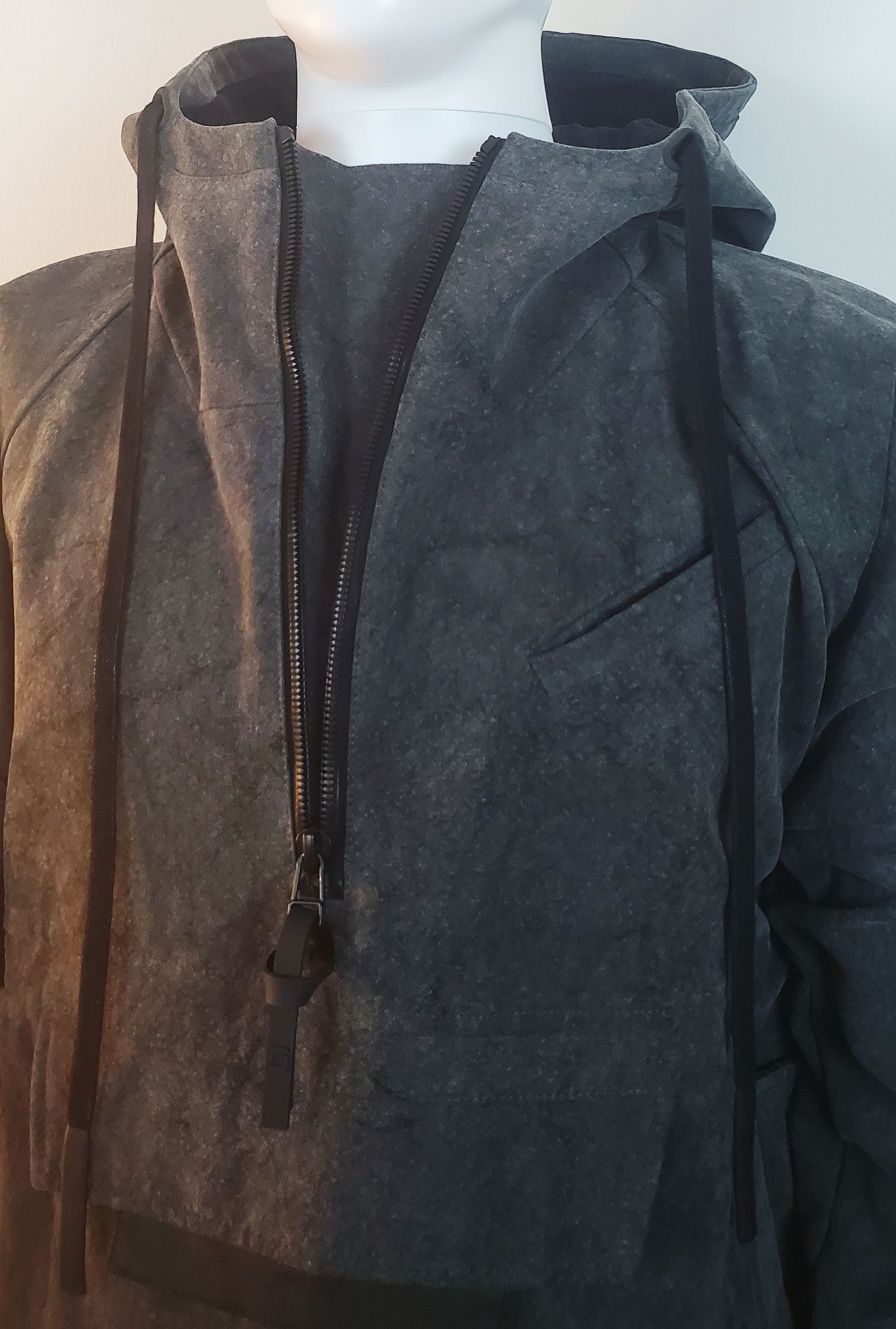 Gall GALL Long Detach Combat Parka Hood Pullover Utility Jacket Size US M / EU 48-50 / 2 - 11 Thumbnail
