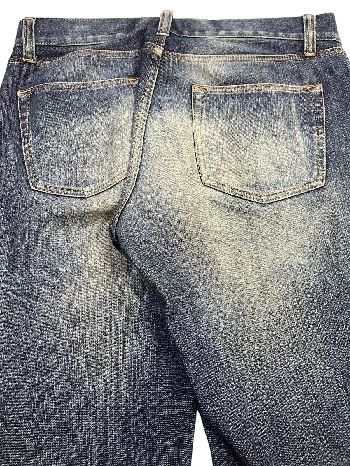 Uniqlo Vintage Japanese Uniqlo Mud Faded Wash Style Loose Jeans Size US 32 / EU 48 - 6 Thumbnail