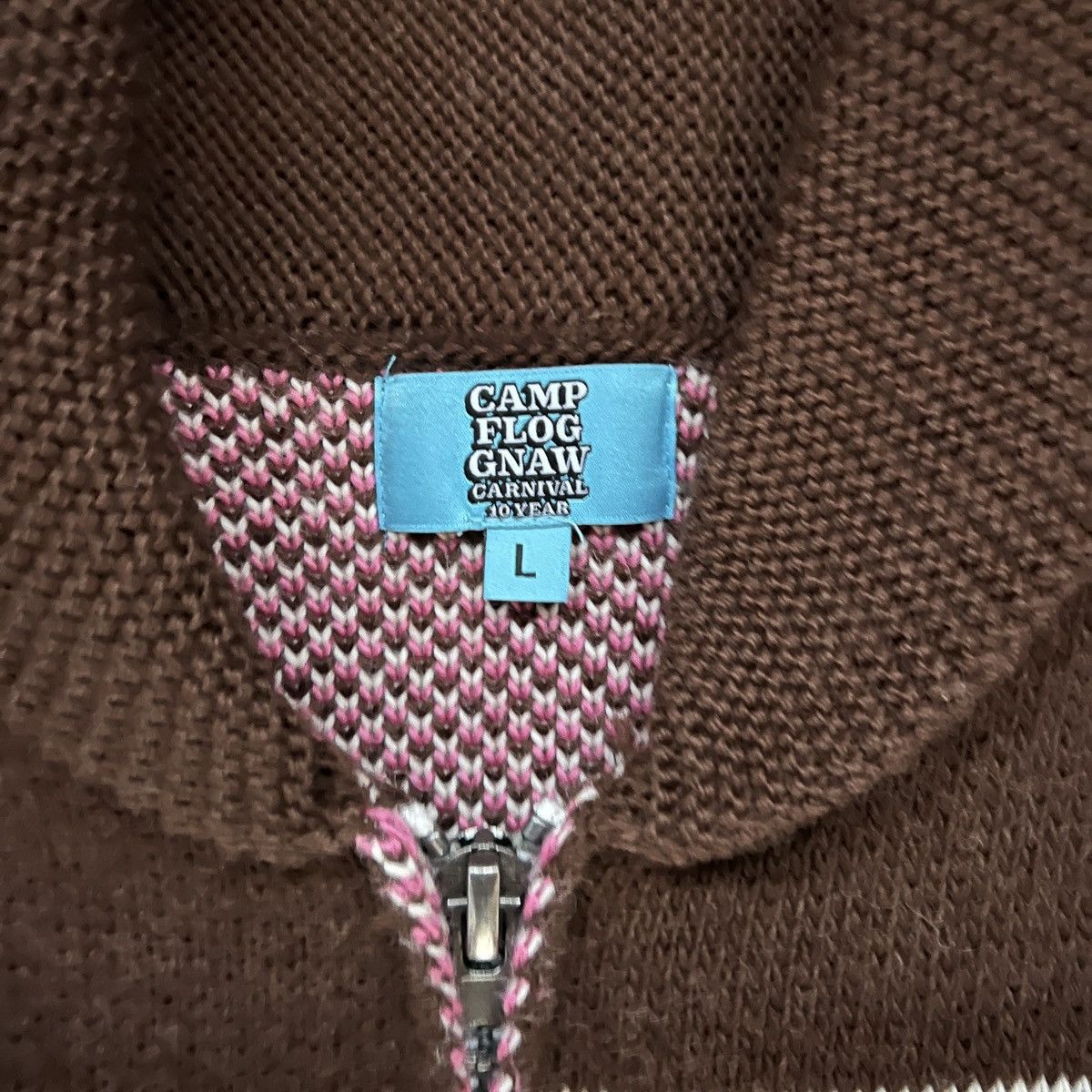 Golf Wang × Golf le Fleur Gold le fleur cowichan knit Size US L / EU 52-54 / 3 - 2 Thumbnail