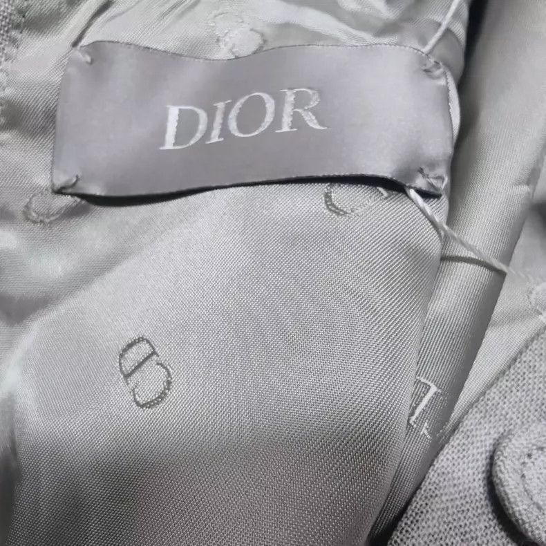 Dior Dior men's gray wool coat Size US L / EU 52-54 / 3 - 4 Thumbnail