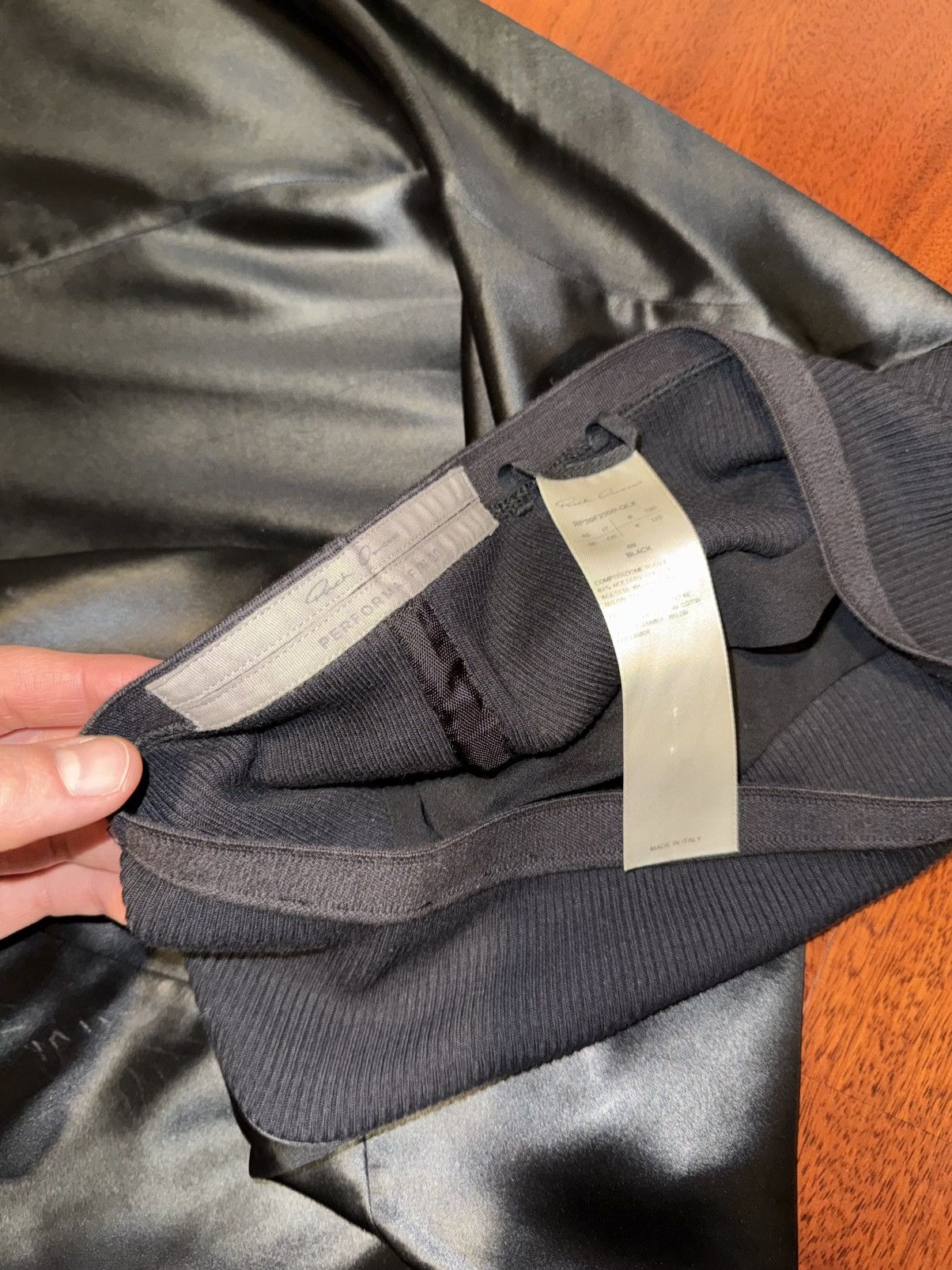 Rick Owens Rick Owens silk pant Size US 40 / EU 56 - 2 Thumbnail