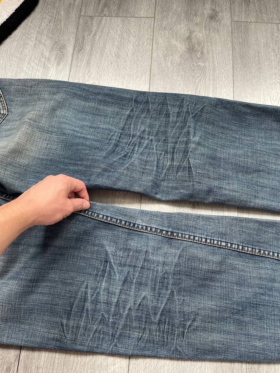 Diesel × Streetwear × Vintage vintage diesel big logo blue denim jeans y2k Size US 32 / EU 48 - 8 Thumbnail