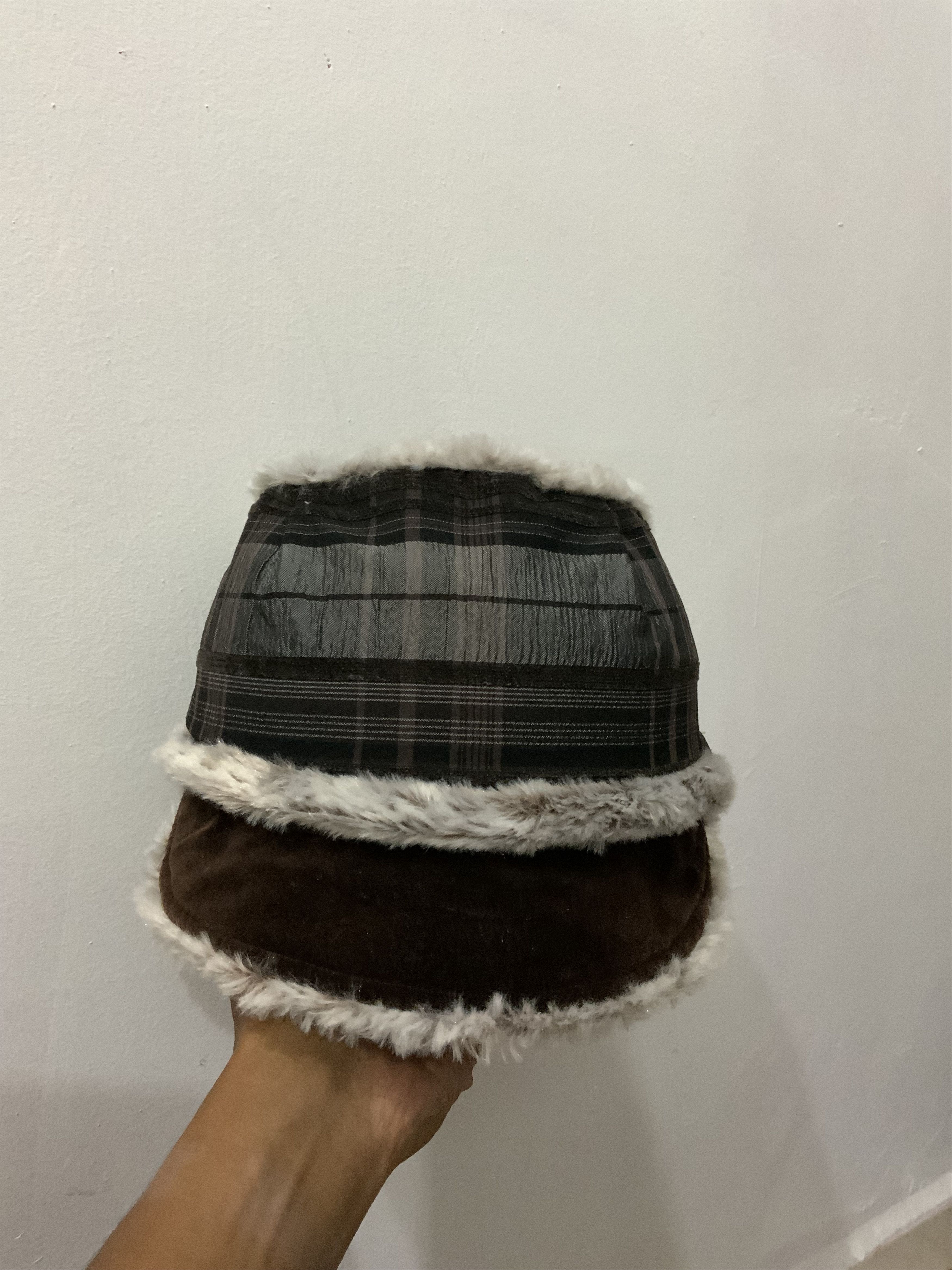 If Six Was Nine Mohair Fur Suade Retro Ski Hat Size ONE SIZE - 1 Thumbnail