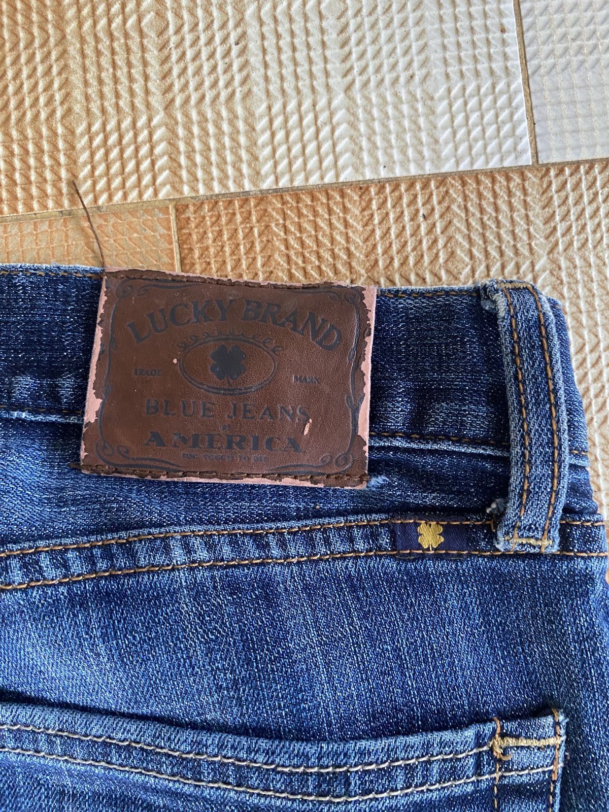 If Six Was Nine × Lucky Brand × Vintage Vintage lucky brand straight cut denim Size US 36 / EU 52 - 15 Thumbnail