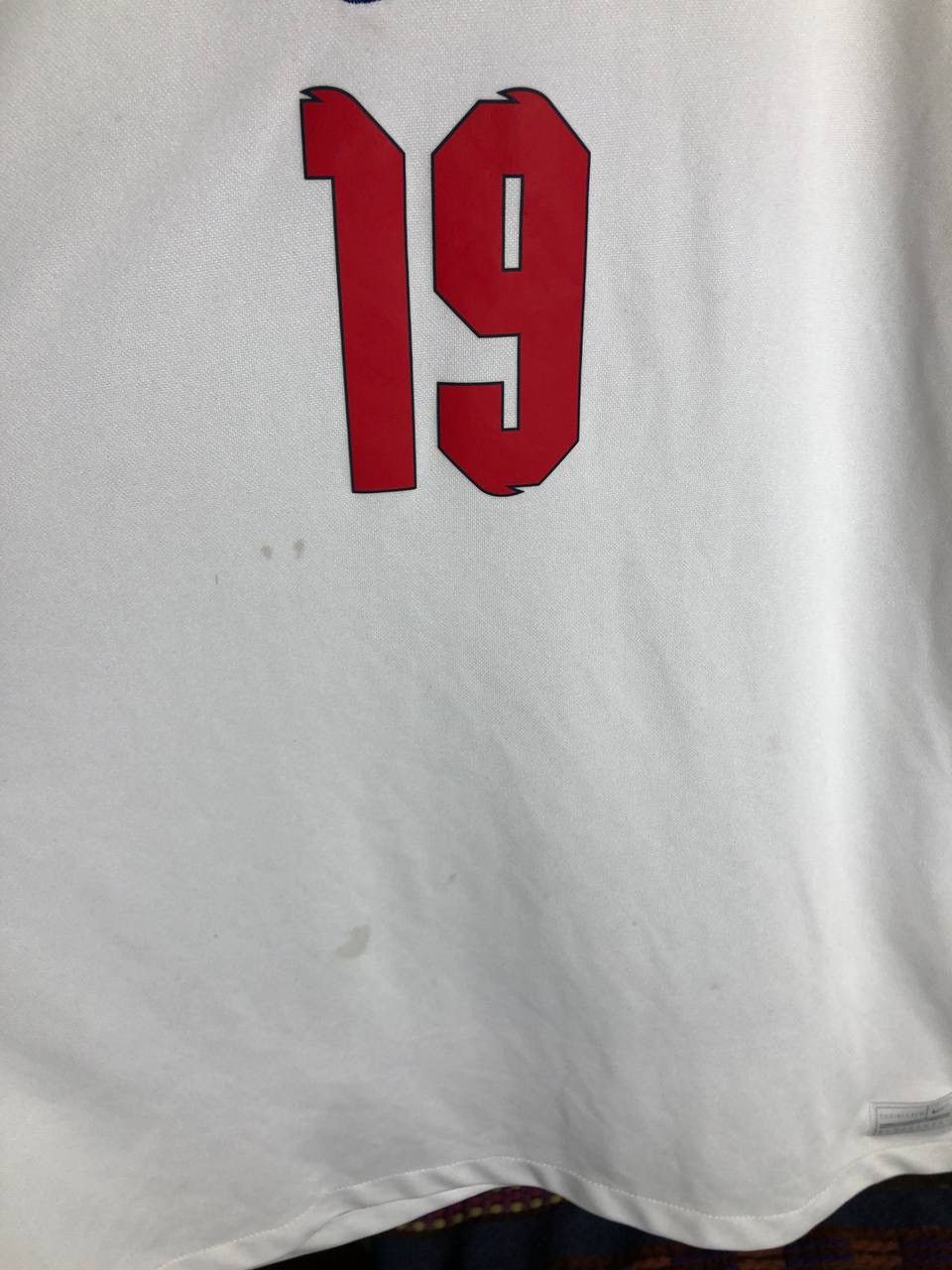 Vintage VERY RARE NIKE ENGLAND SOCCER JERSEY RETRO MANCHESTER UNITED Size US XL / EU 56 / 4 - 4 Thumbnail
