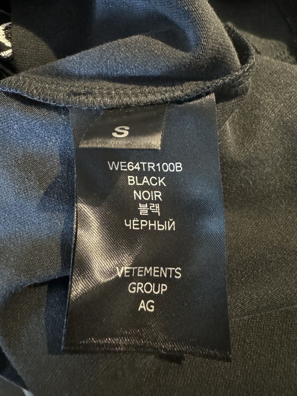 Vetements Vetements Original Logo Cropped T-Shirt Size M / US 6-8 / IT 42-44 - 5 Thumbnail