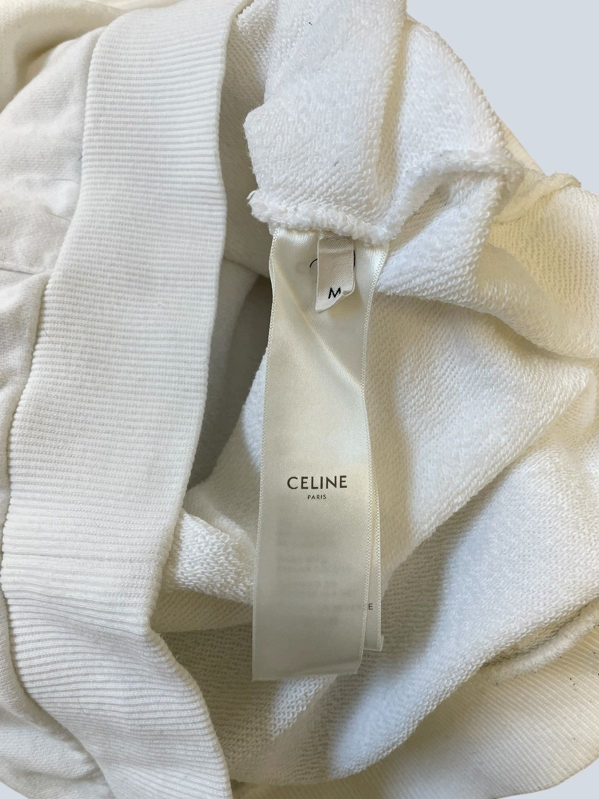 Celine Celine cotton hoodie with logo, M. Size US M / EU 48-50 / 2 - 8 Thumbnail