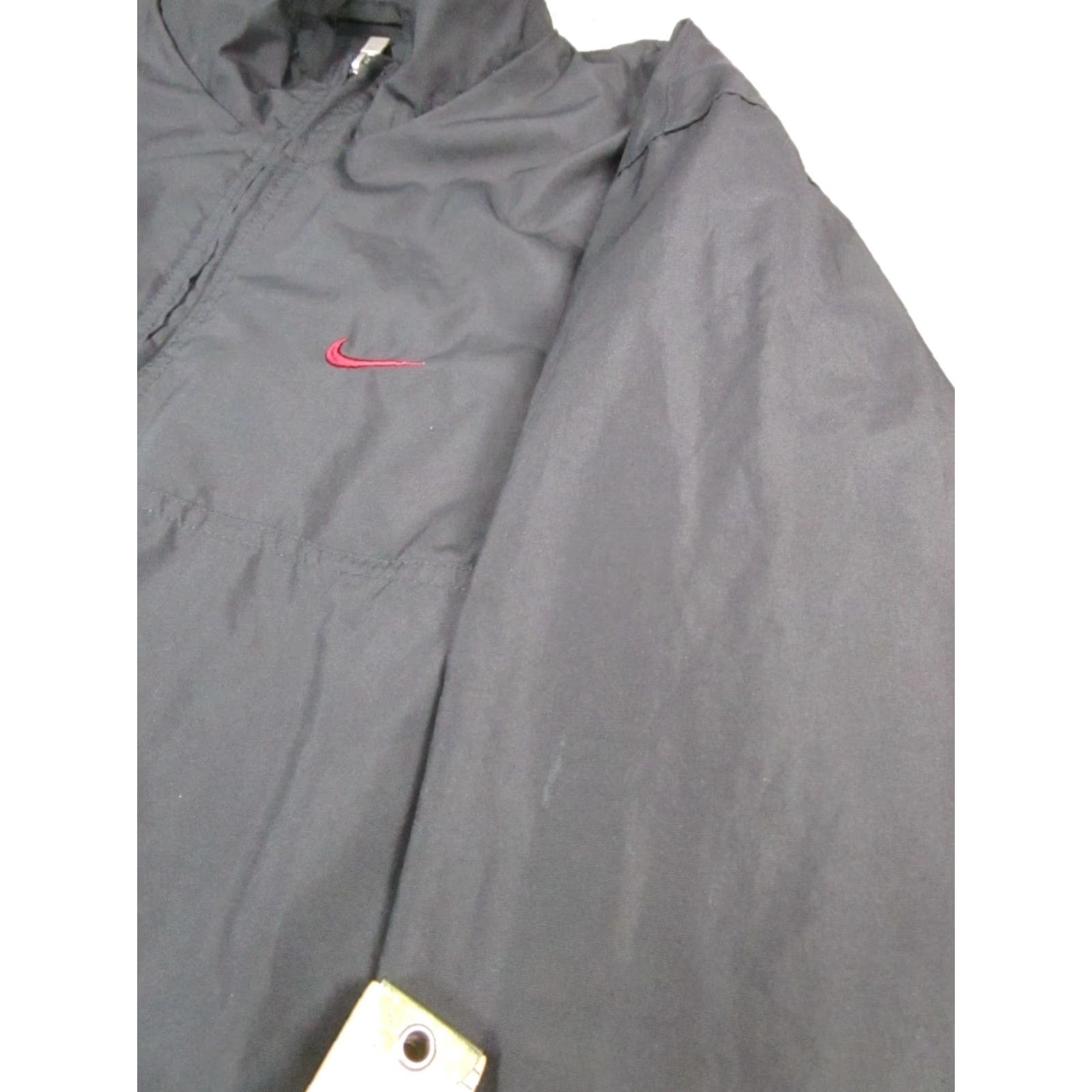 Nike VINTAGE Nike Jacket Womens M Black Gray Red Full Zip Track Jacket Size M / US 6-8 / IT 42-44 - 6 Thumbnail