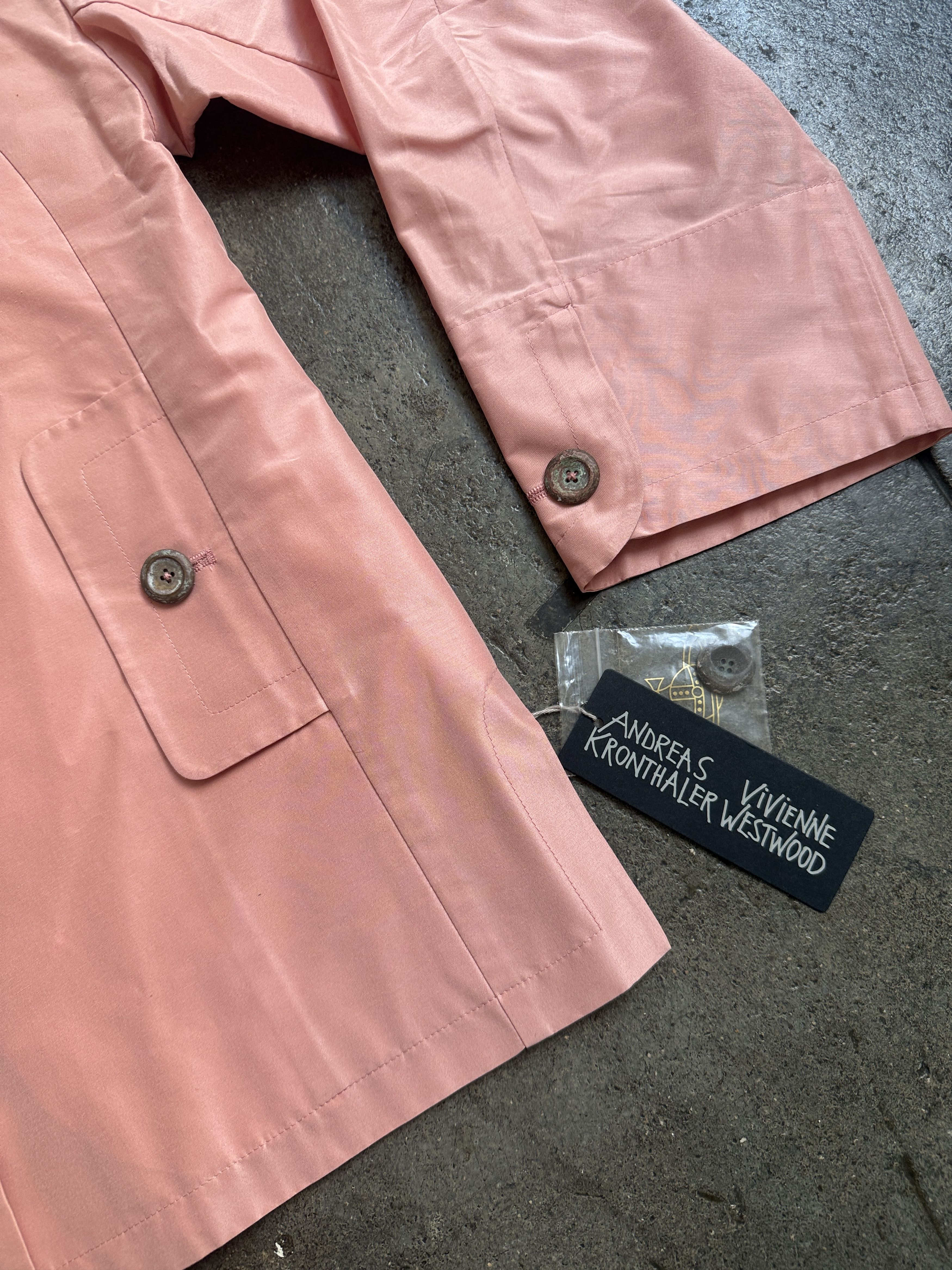 Vivienne Westwood NWT 3,040$ 2020 Coco Bello Jacket Cotton Silk Blend Size US M / EU 48-50 / 2 - 15 Thumbnail