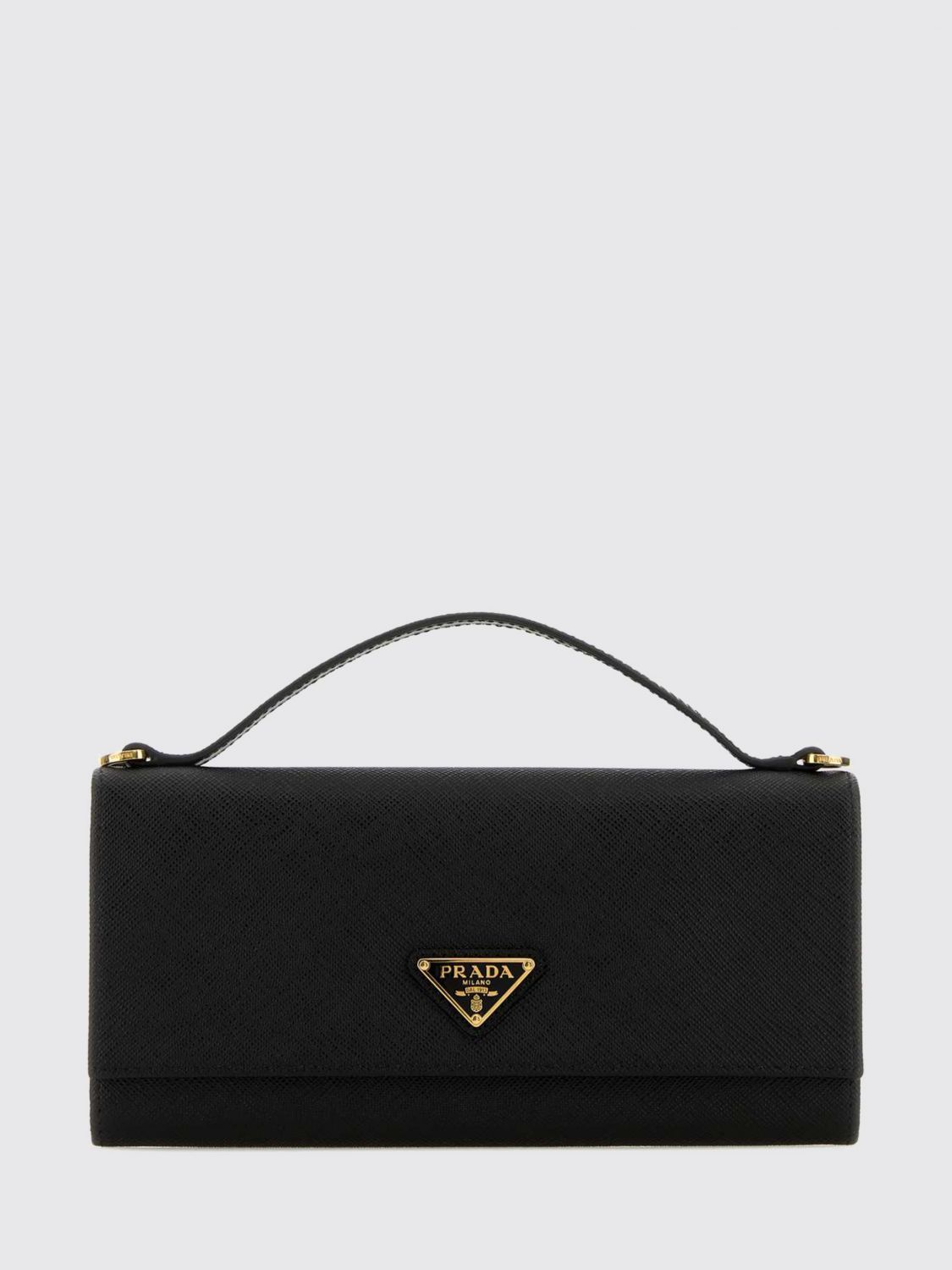 Prada Prada Wallet Woman Black Size ONE SIZE - 1 Preview