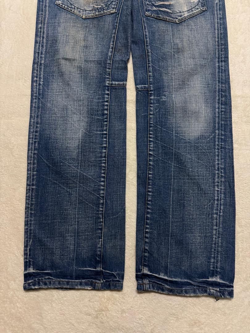 PPFM 💥WIDE💥90's KAPITAL STYLE JAPAN KAPOTAL BUSHPANTS INSANE JEAN Size US 33 - 8 Thumbnail