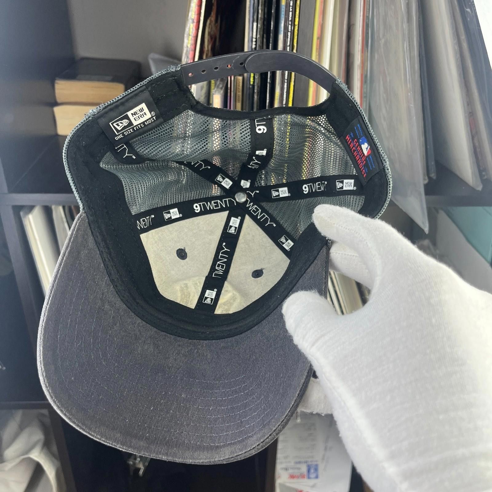 New Era Vintage New York Yankees MLB New Era Snapback Trucker Hat Size ONE SIZE - 4 Thumbnail