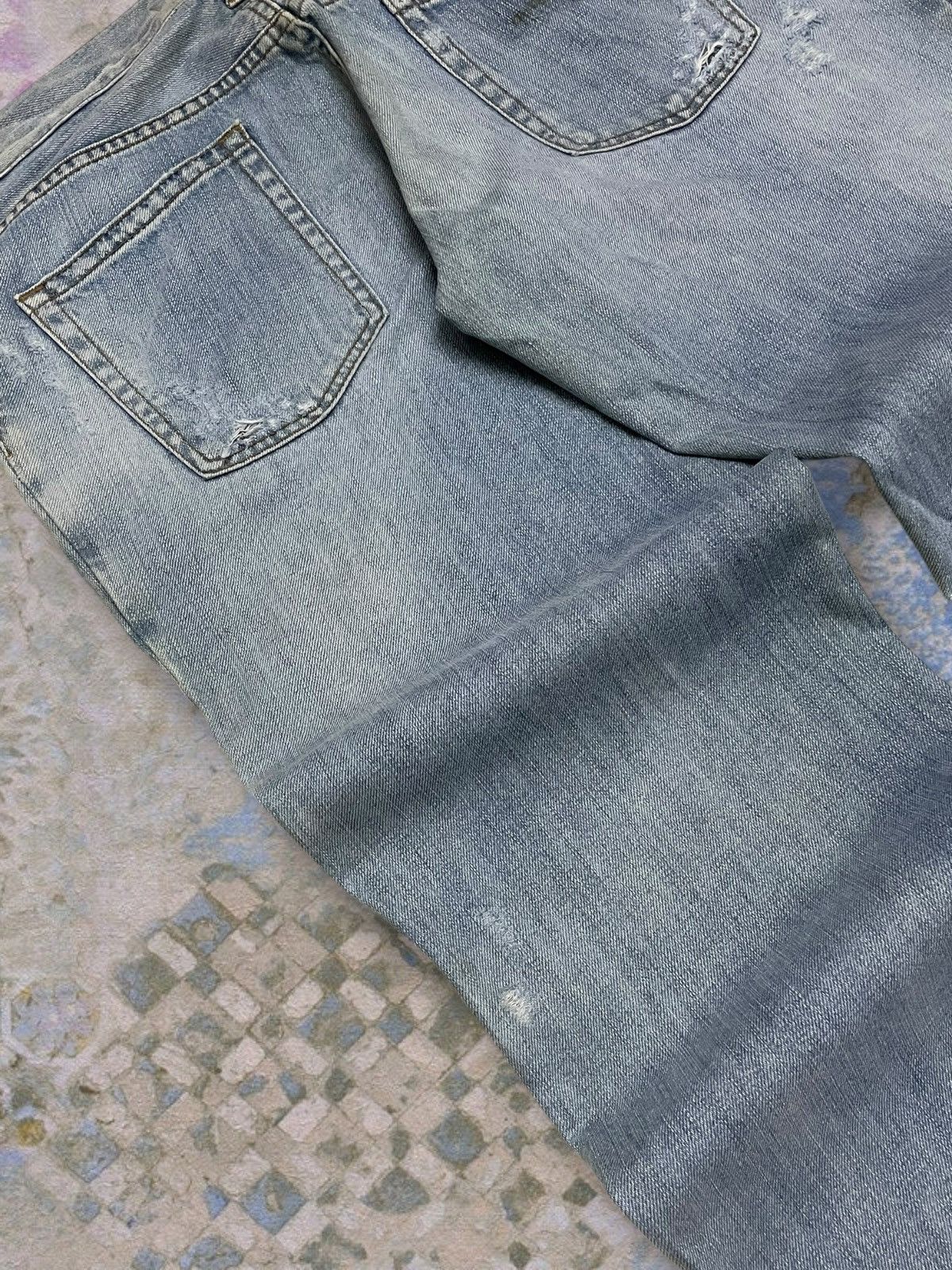 Dolce & Gabbana Vintage Authentic Designer Dolce & Gabbana Distressed Denim Size US 36 / EU 52 - 18 Thumbnail