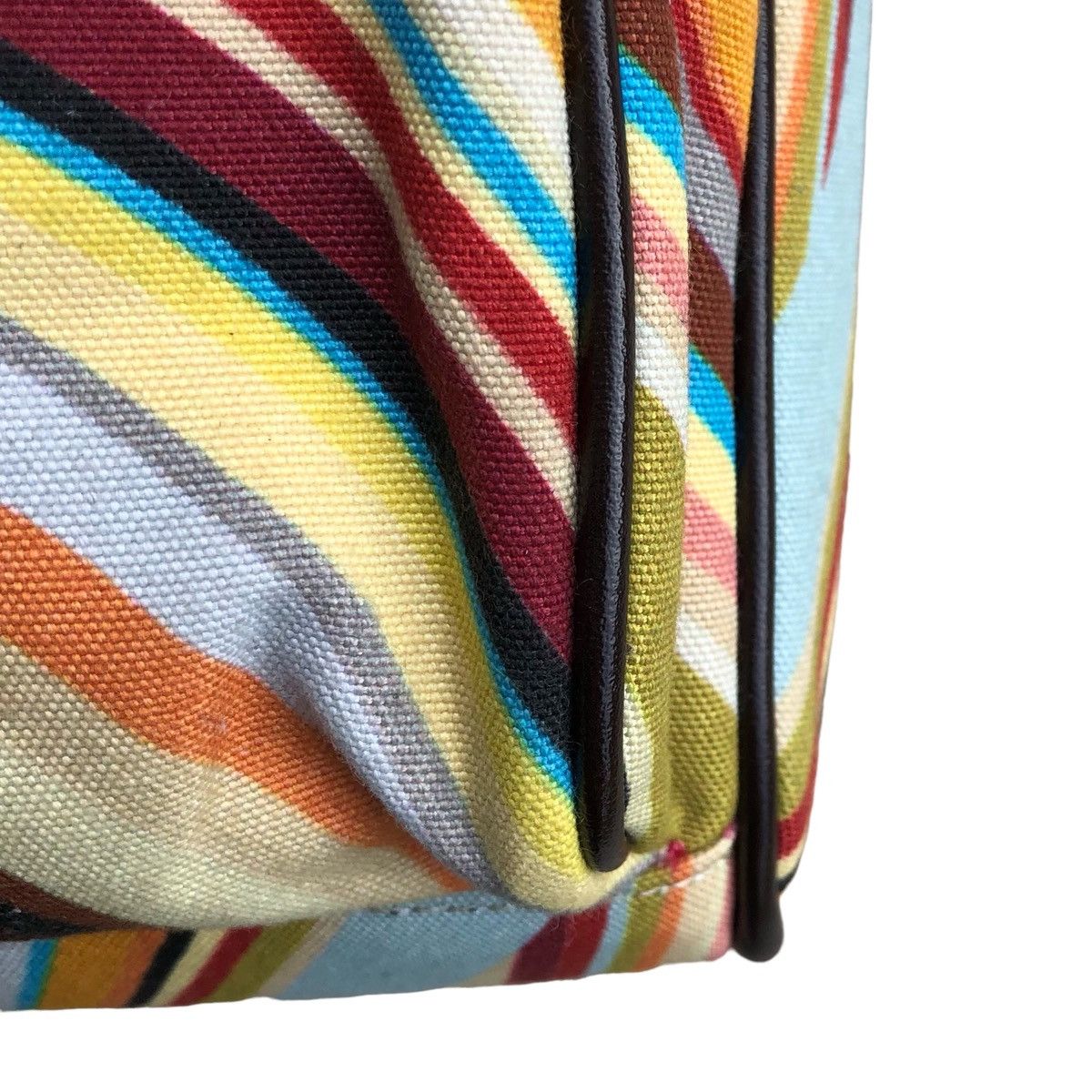 Paul Smith Paul Smith Shoulder Bag Cotton Multicolor Allover Pattern Size ONE SIZE - 10 Thumbnail