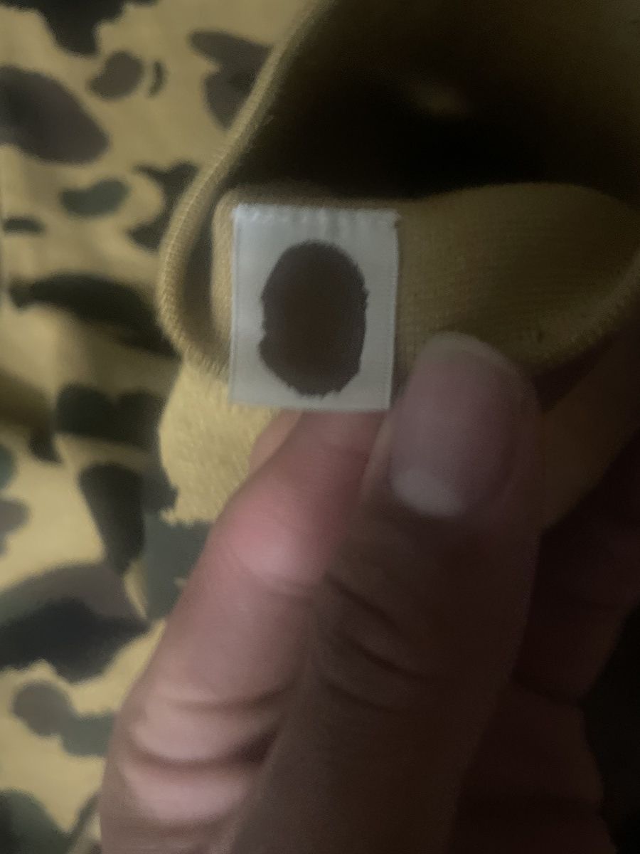 Bape 1st yellow camo