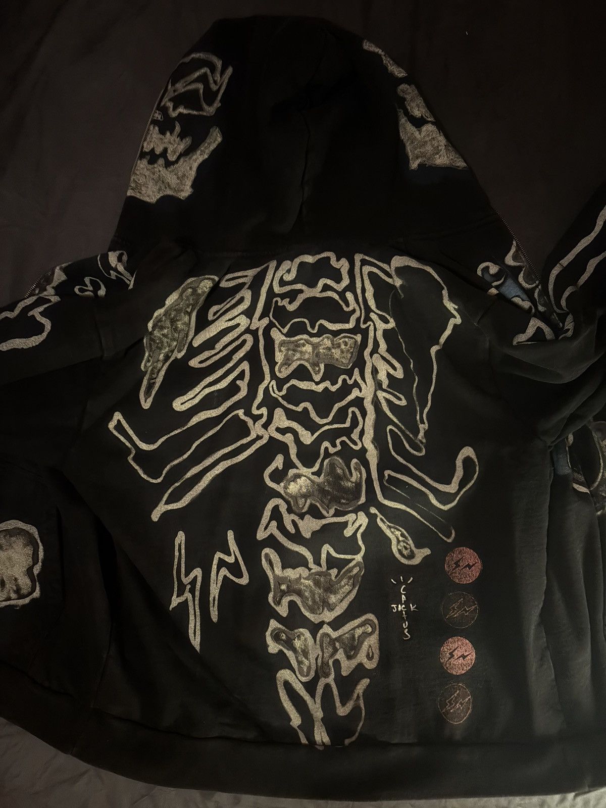 Travis Scott Travis scott skeleton zipup Size US L / EU 52-54 / 3 - 2 Thumbnail