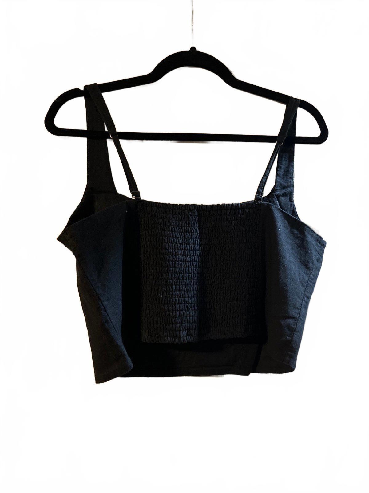 Abercrombie & Fitch Abercrombie & Fitch Black Crop Top - Stylish and Versatile Size L / US 10 / IT 46 - 3 Thumbnail
