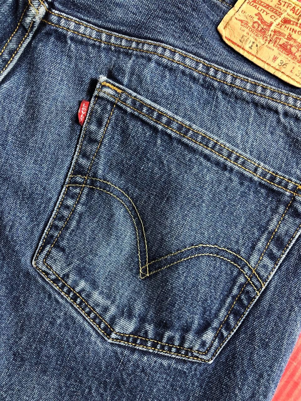 Levi's Vintage 90s Levi’s 501 Boot Cut Made in USA Size US 36 / EU 52 - 17 Thumbnail