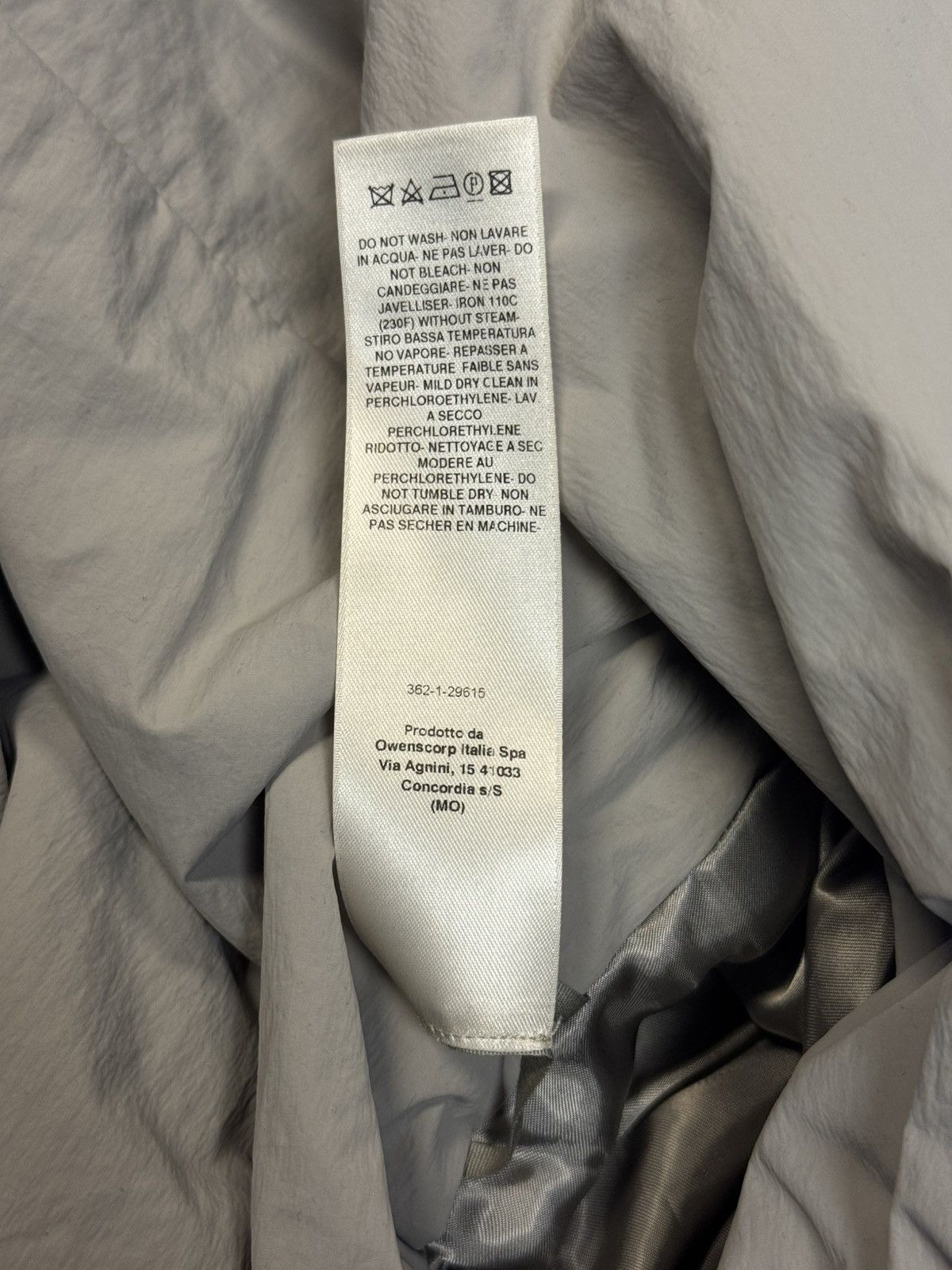 Rick Owens 2025 MainLine Rick Owens cropped womens jacket Size M / US 6-8 / IT 42-44 - 9 Thumbnail