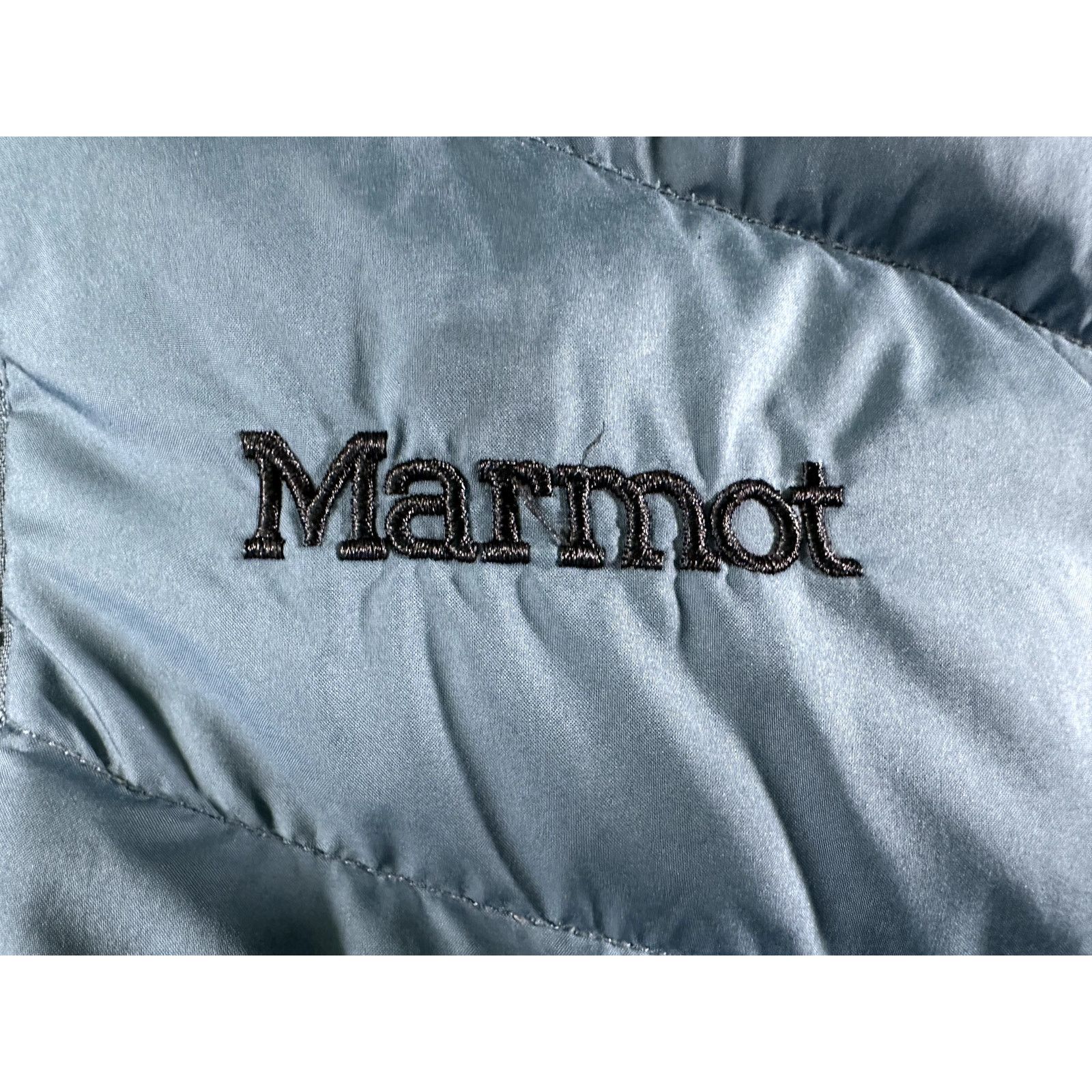 Marmot Marmot Womens 700 Duck Down Fill Parka Blue Jacket Sm CC-717 Size S / US 4 / IT 40 - 3 Thumbnail
