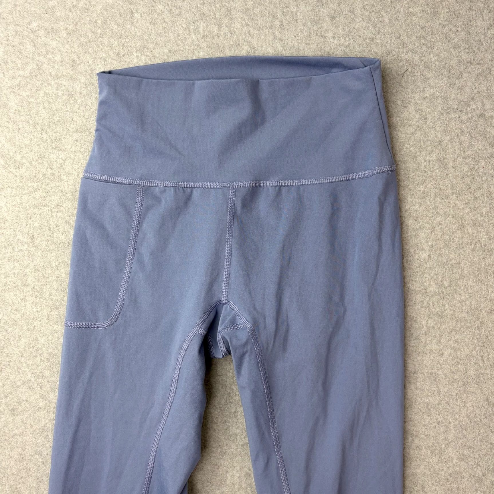 Burton Burton Leggings Womens Small Blue High Rise Pocket Ankle Yoga Pants Activewear Size 28" / US 6 / IT 42 - 4 Thumbnail