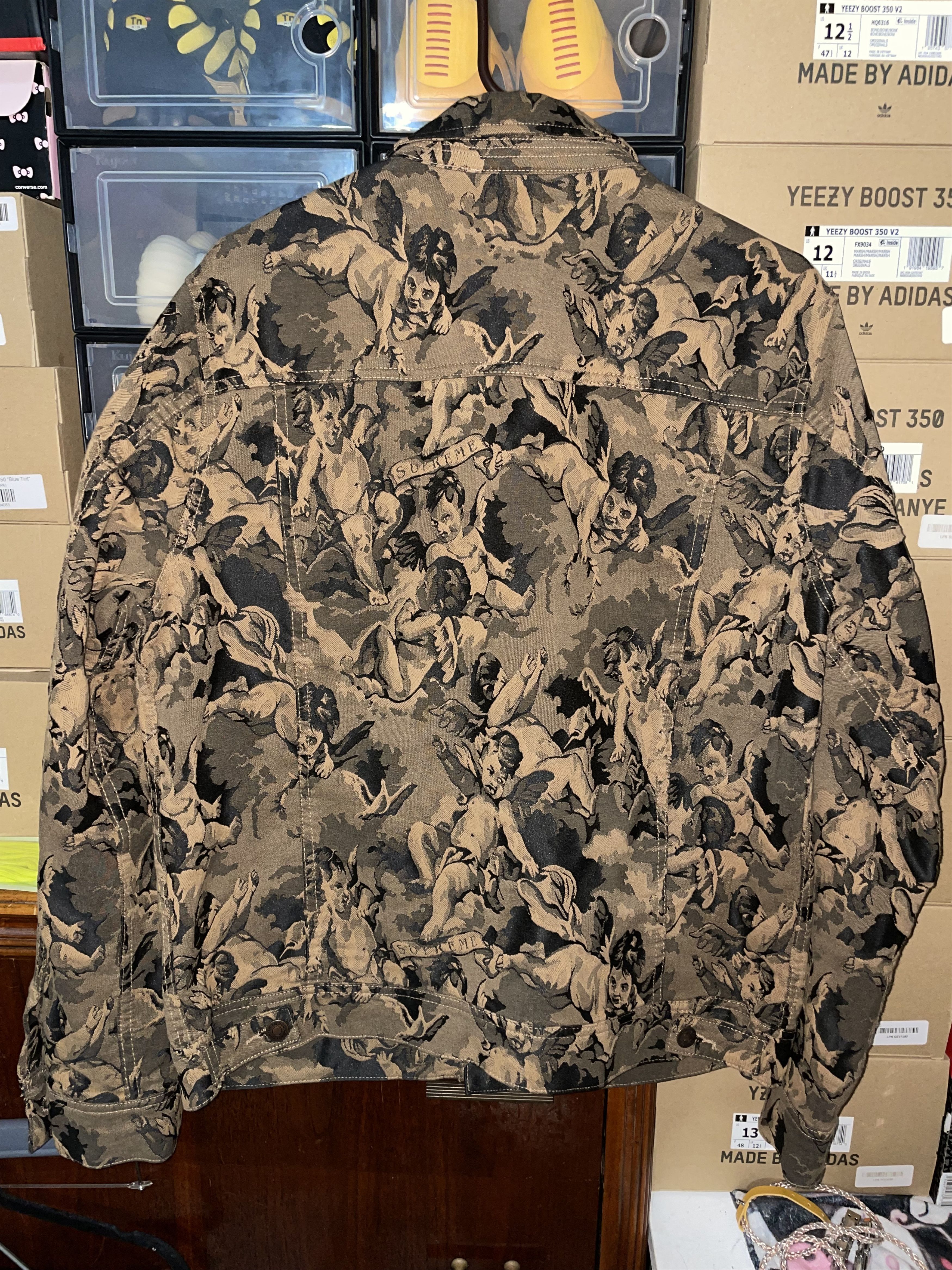 Supreme Supreme Cherub Trucker Jacket FW16 size Medium NEW Size US M / EU 48-50 / 2 - 5 Thumbnail