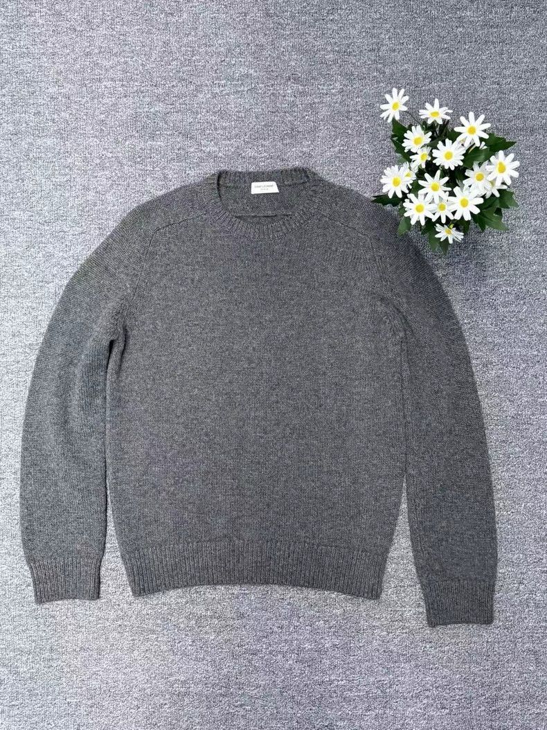 Yves Saint Laurent Saint Laurent Gray Camel Sweater 2502-Nextarrow Size US M / EU 48-50 / 2 - 1 Thumbnail