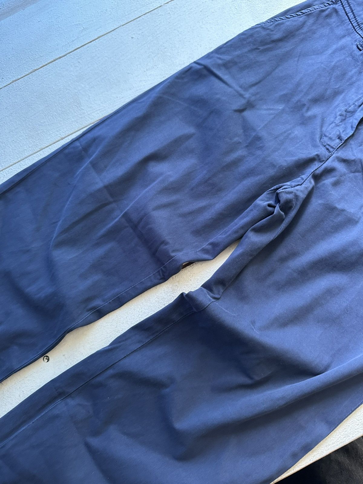 Other 🚨BRUNO CANETTI BLUE WOMEN LUXURY OLD MONEY WIDE PANTS Size 28" / US 6 / IT 42 - 3 Thumbnail