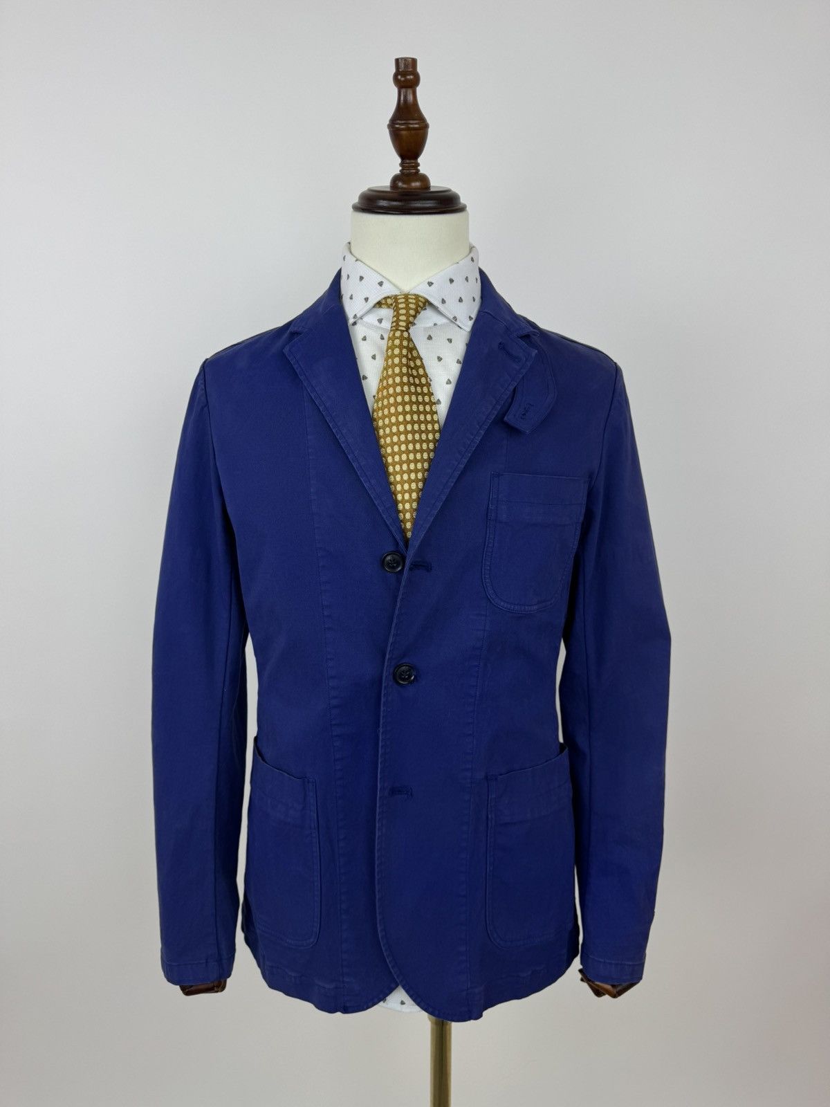 Scotch & Soda Scotch Soda B30 blazer workwear Marine sports Navy jacket Size 38R - 1 Thumbnail