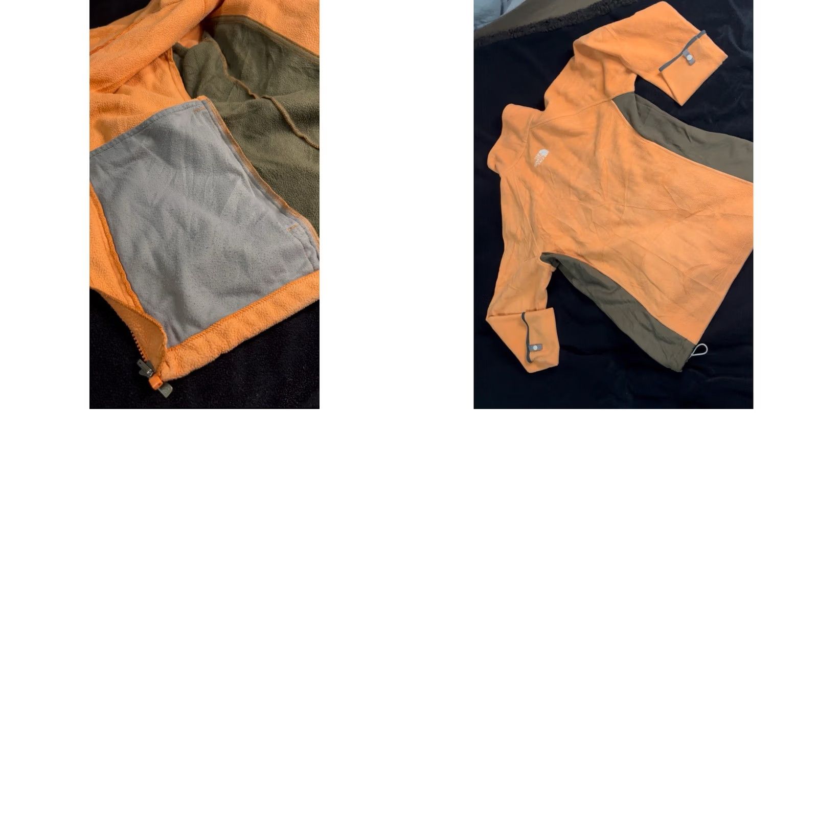 The North Face The North Face Jacket Womens XL Orange Polartec Fleece Solid Long Sleeve Women Size Size XL / US 12-14 / IT 48-50 - 9 Thumbnail