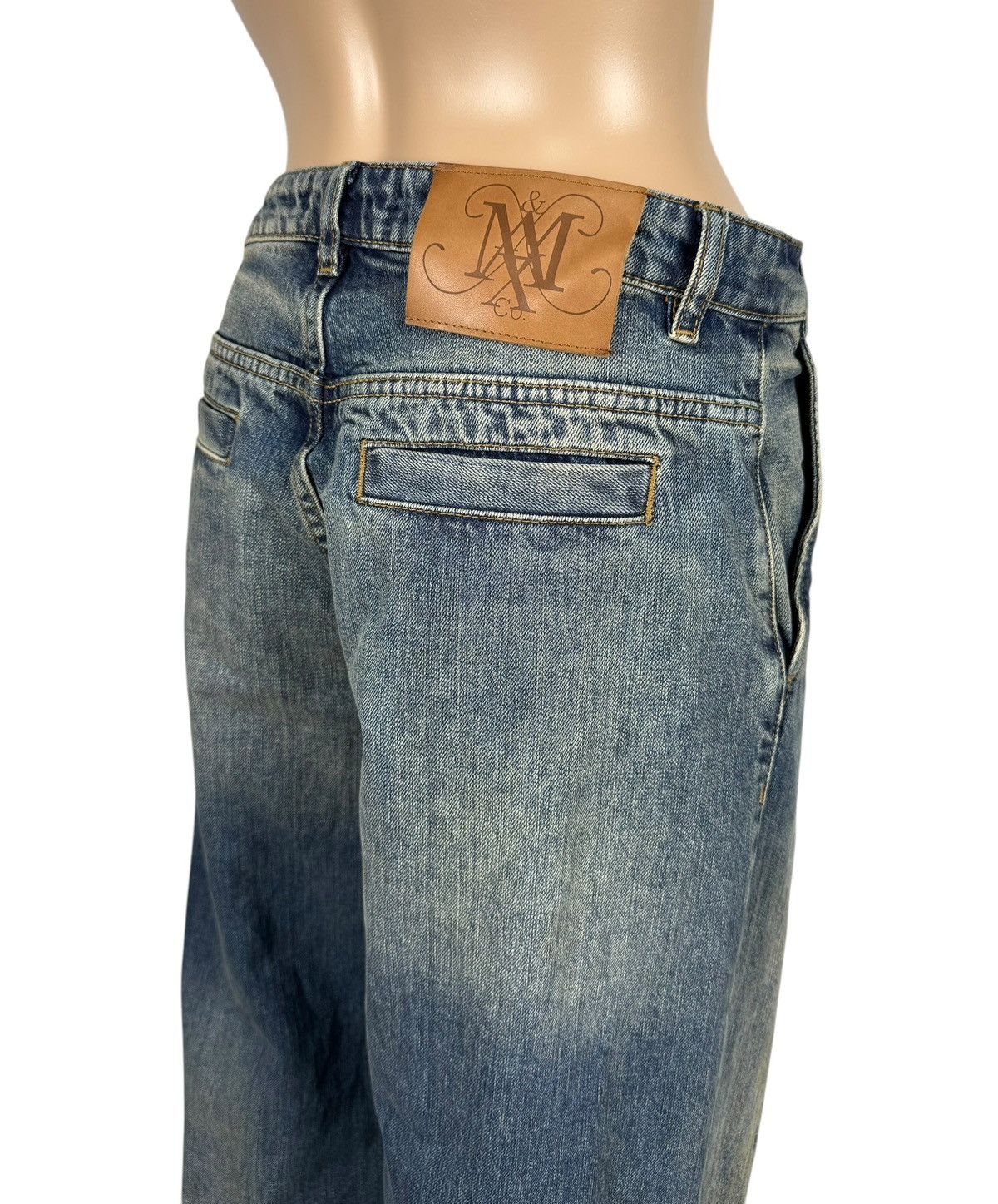 MAX&Co. Max & Co Wide Leg Jeans size 27 Max Mara Line Size 27" / US 4 / IT 40 - 7 Thumbnail