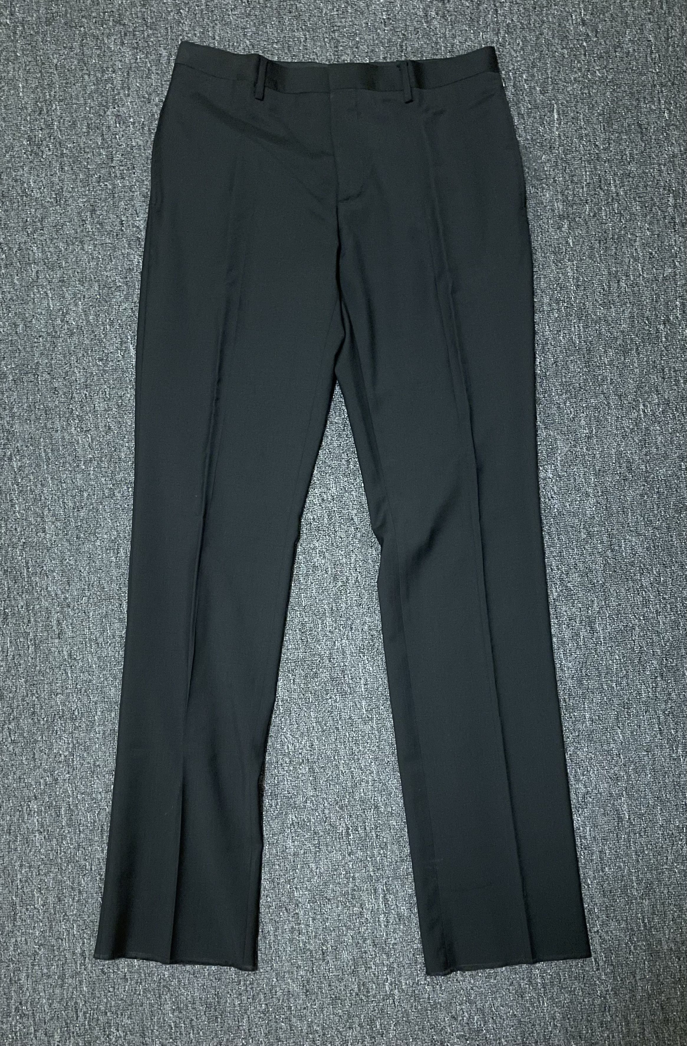 Burberry BURBERRY black wool trousers brand new, size 50 Size US 34 / EU 50 - 1 Thumbnail