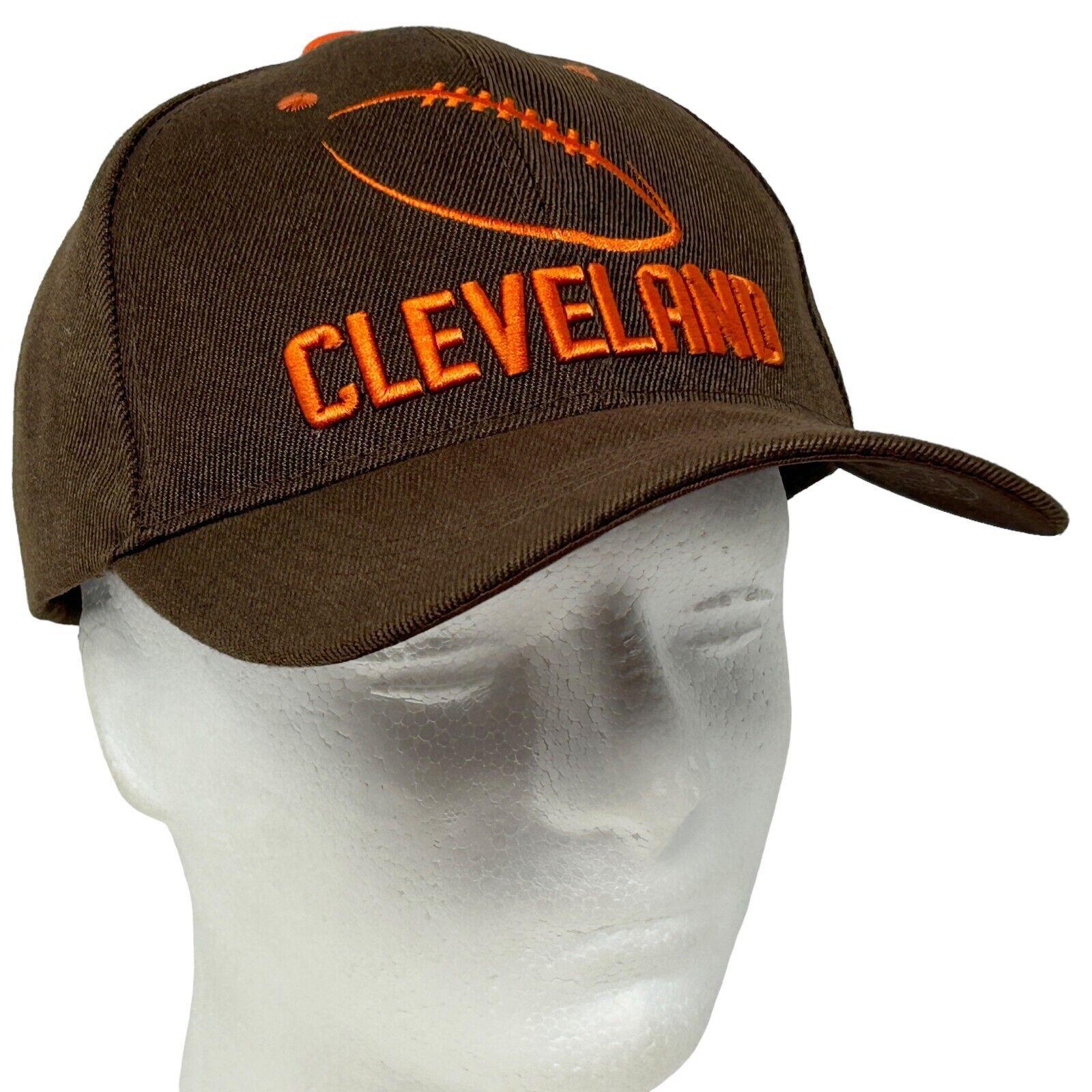Other Cleveland Browns Hat Cap Brown Strapback NFL Football Size ONE SIZE - 1 Thumbnail