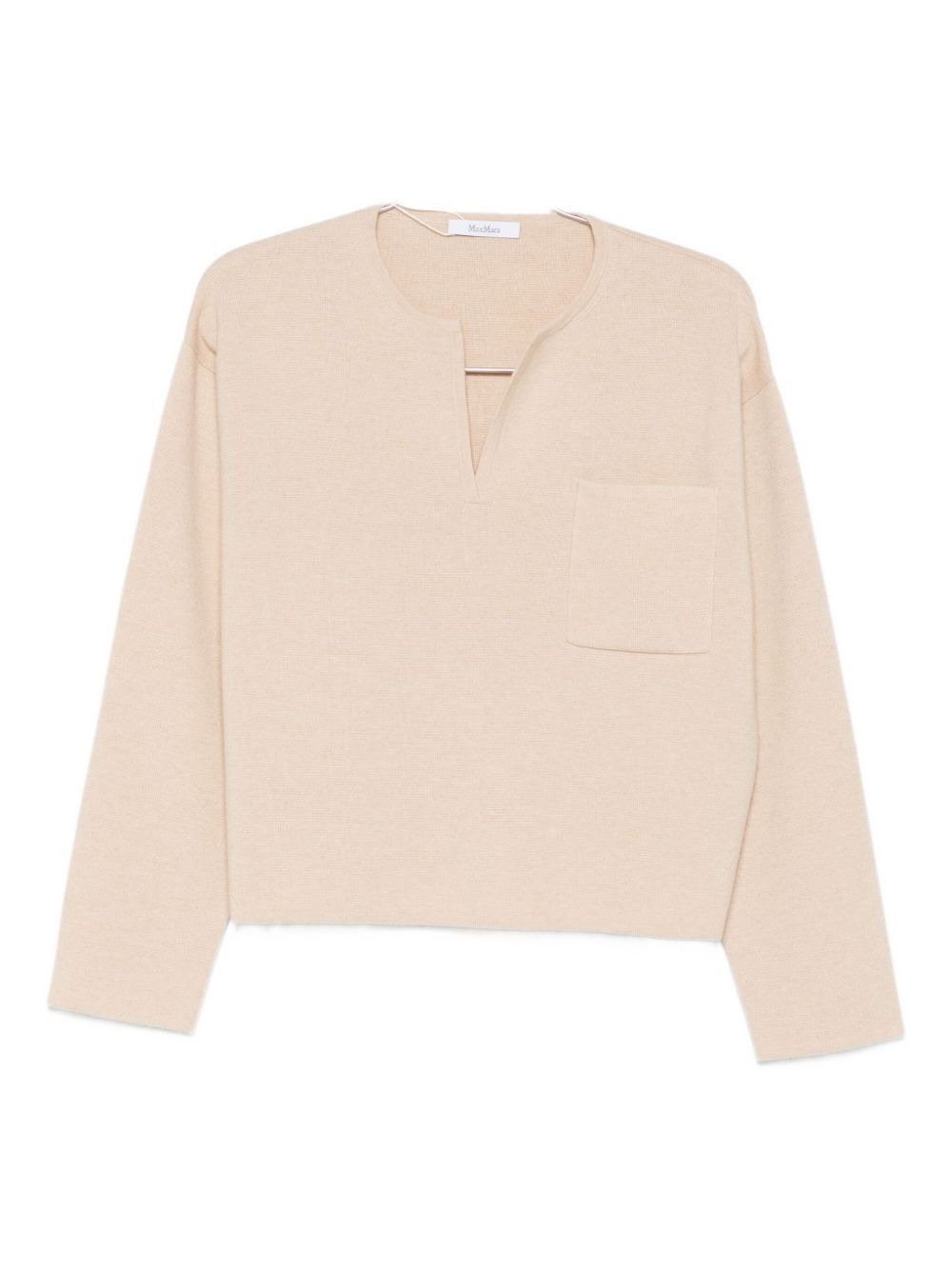 Max Mara V-NECK SWEATER IN CASHMERE WOOL Size XS / US 0-2 / IT 36-38 - 1 Thumbnail