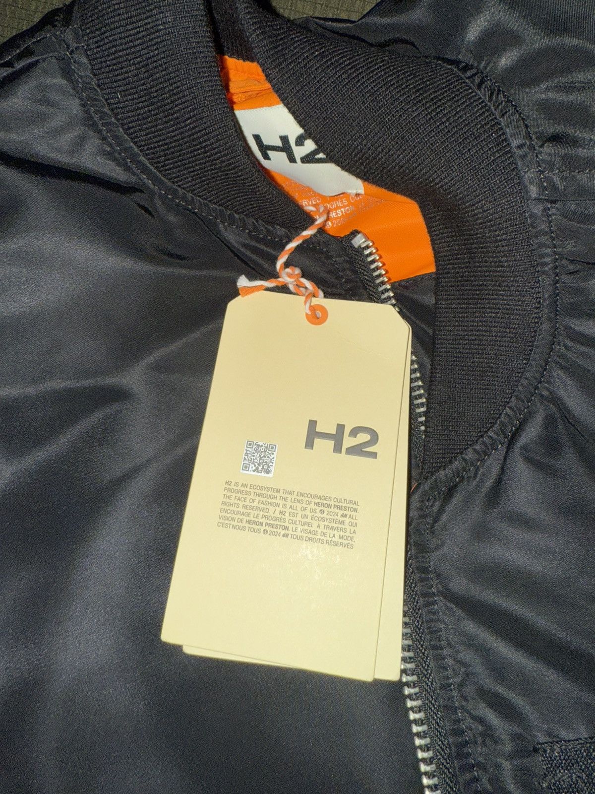 H&M × Heron Preston H&M Heron Preston Bomber Jacket Size US S / EU 44-46 / 1 - 6 Thumbnail