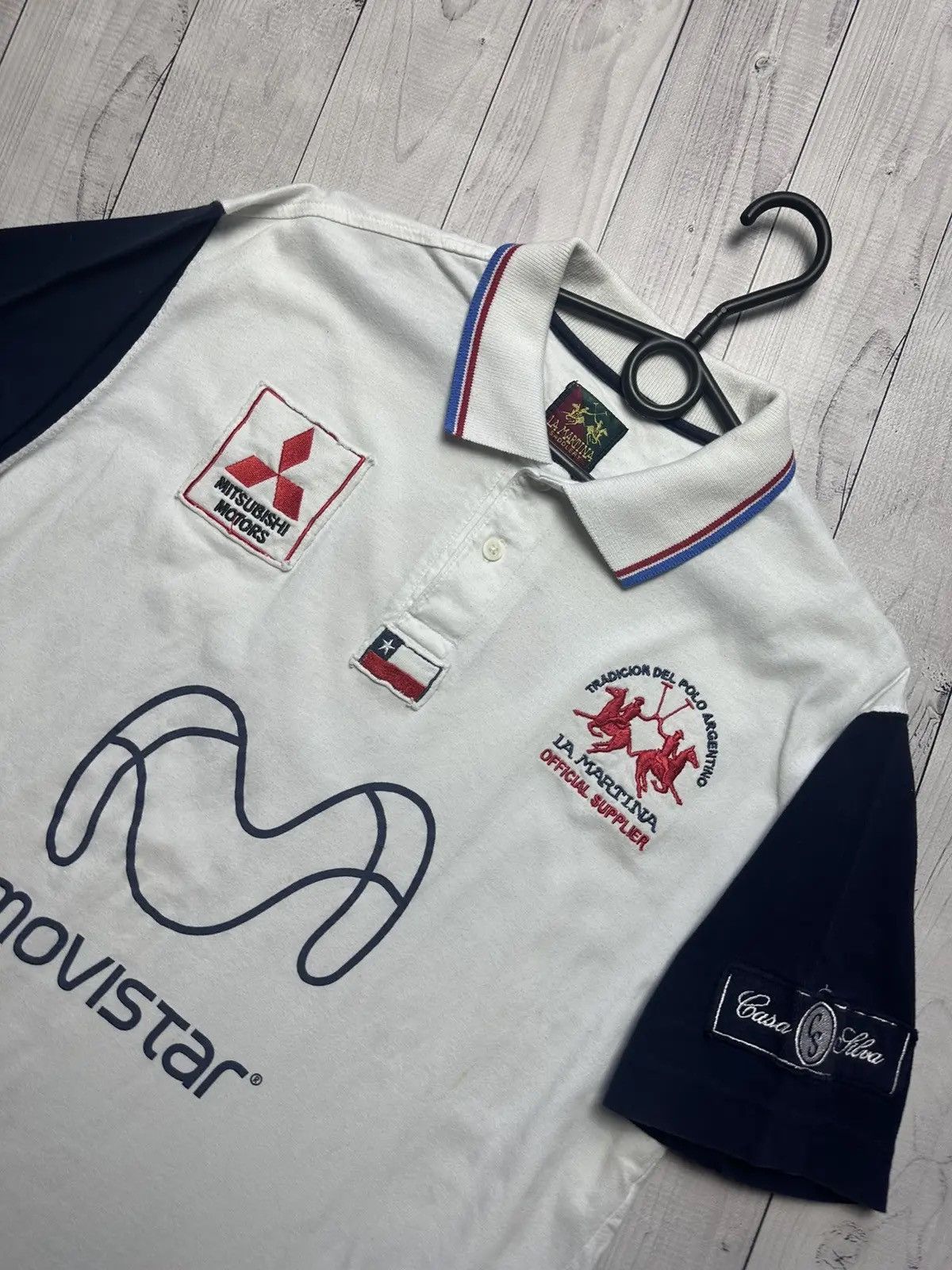 La Martina Vintage La Martina polo racing Mitsubishi Motors size M Size US M / EU 48-50 / 2 - 5 Thumbnail