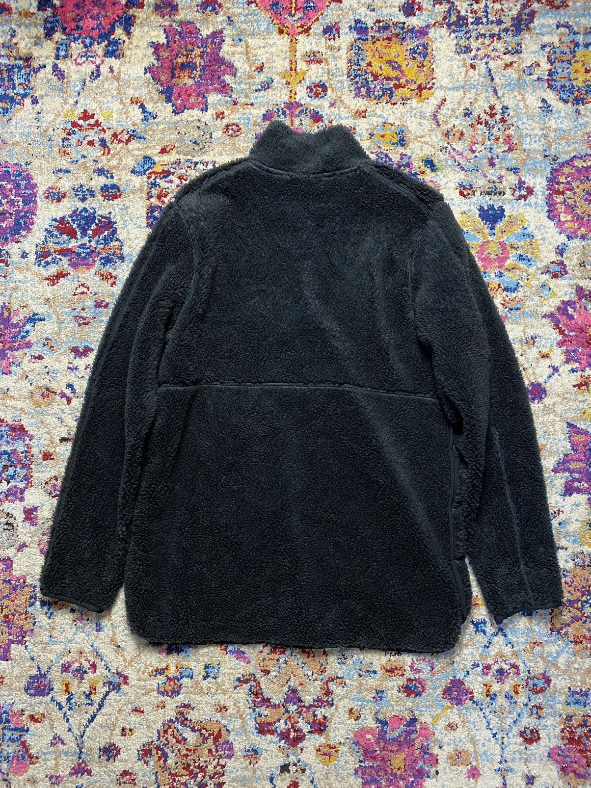 Nike Y2K Nike Yoga Men's 1/2 Snap Pull over Faux Fur Sweats Size US M / EU 48-50 / 2 - 2 Thumbnail