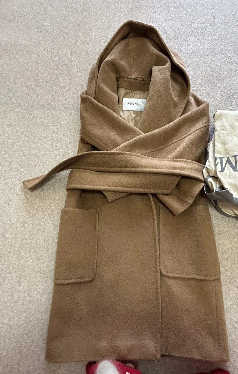 Max Mara Max Mara Rialto coat, bathrobe with hood Size S / US 4 / IT 40 - 6 Thumbnail