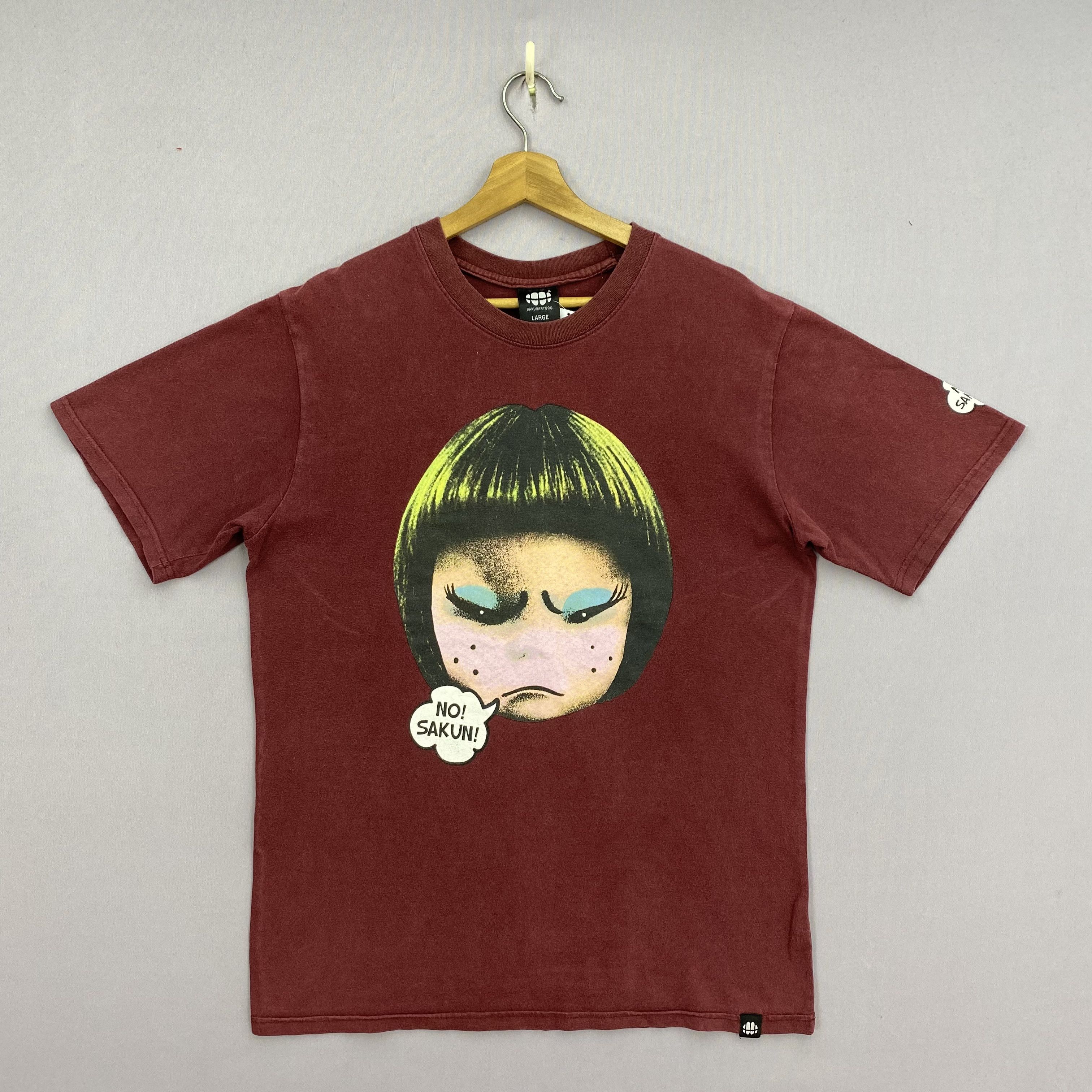 Japanese Brand Vintage Y2K Sakun Arts T-Shirt Japanese Fuck Pop Arts Tees Size US M / EU 48-50 / 2 - 1 Thumbnail