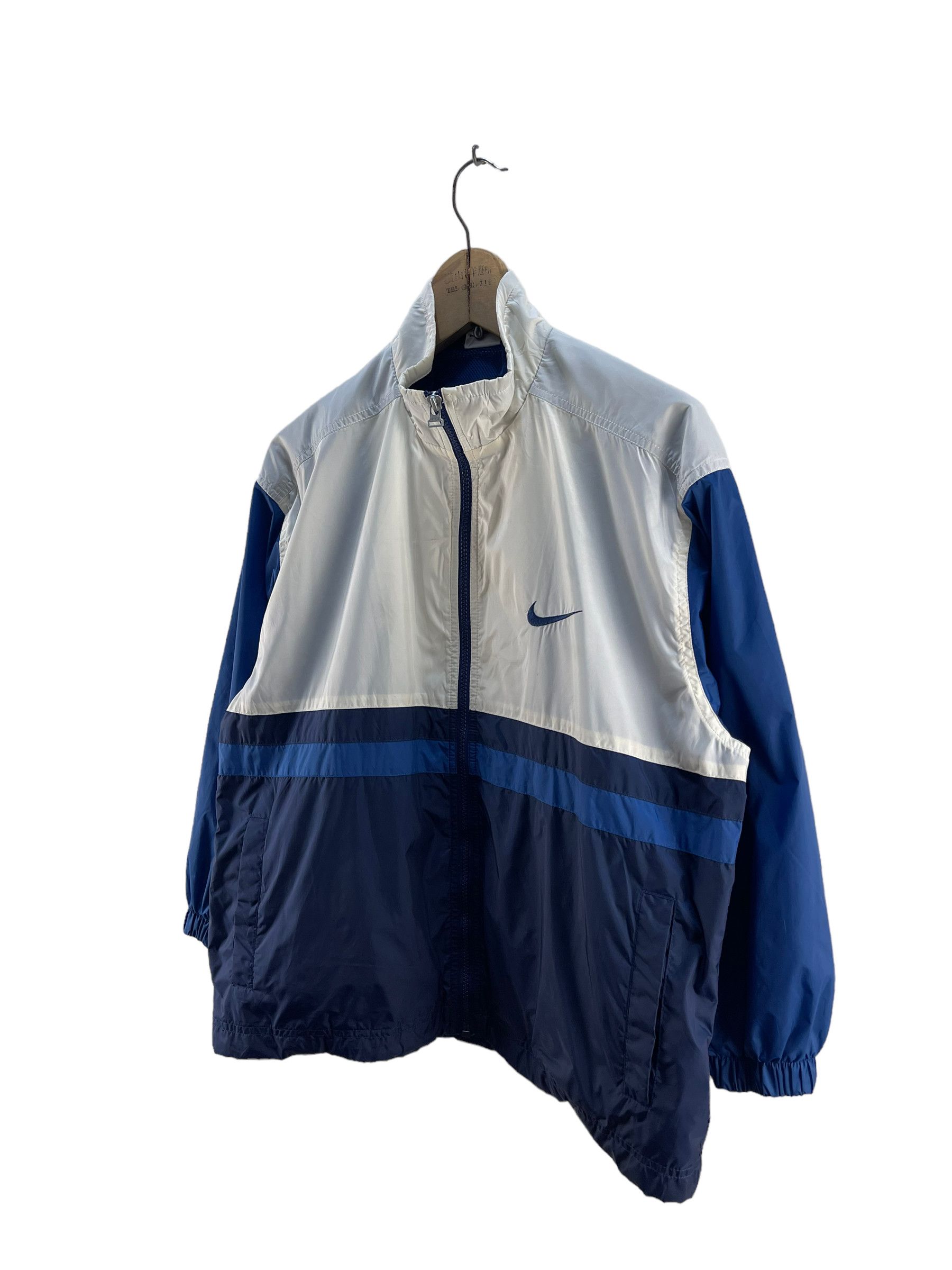 Nike Vintage Nike Swoosh Windbreaker Jacket Size S / US 4 / IT 40 - 5 Thumbnail