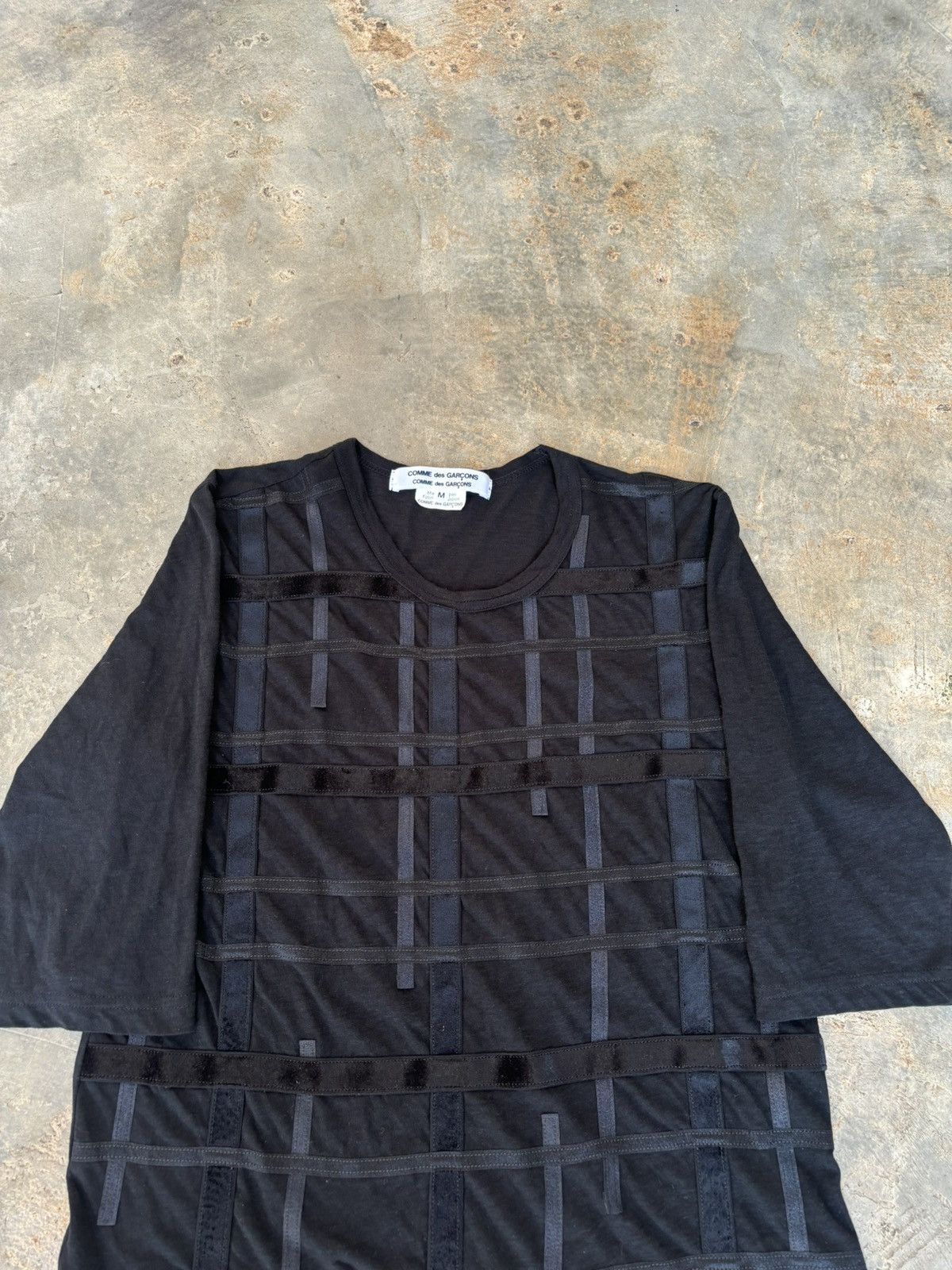 Comme des Garcons Comme des Garcons Black Tshirt Size M / US 6-8 / IT 42-44 - 2 Thumbnail