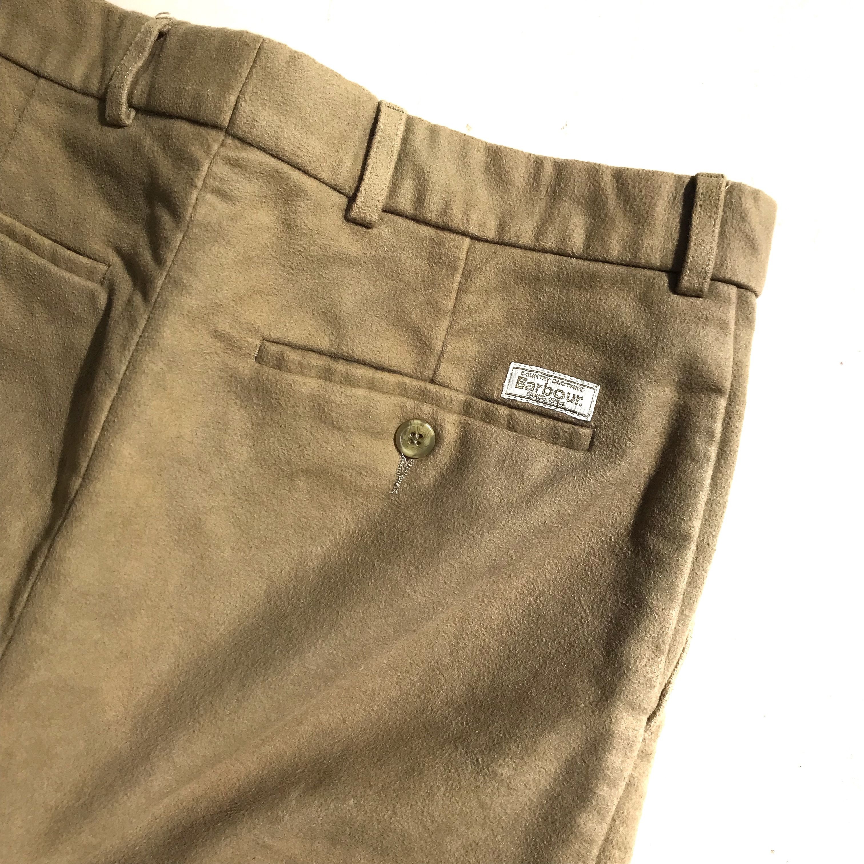 Barbour × Vintage Barbour 1987 A420 Vintage Moleskin Trouser Pants Made In Por Size US 32 / EU 48 - 3 Thumbnail