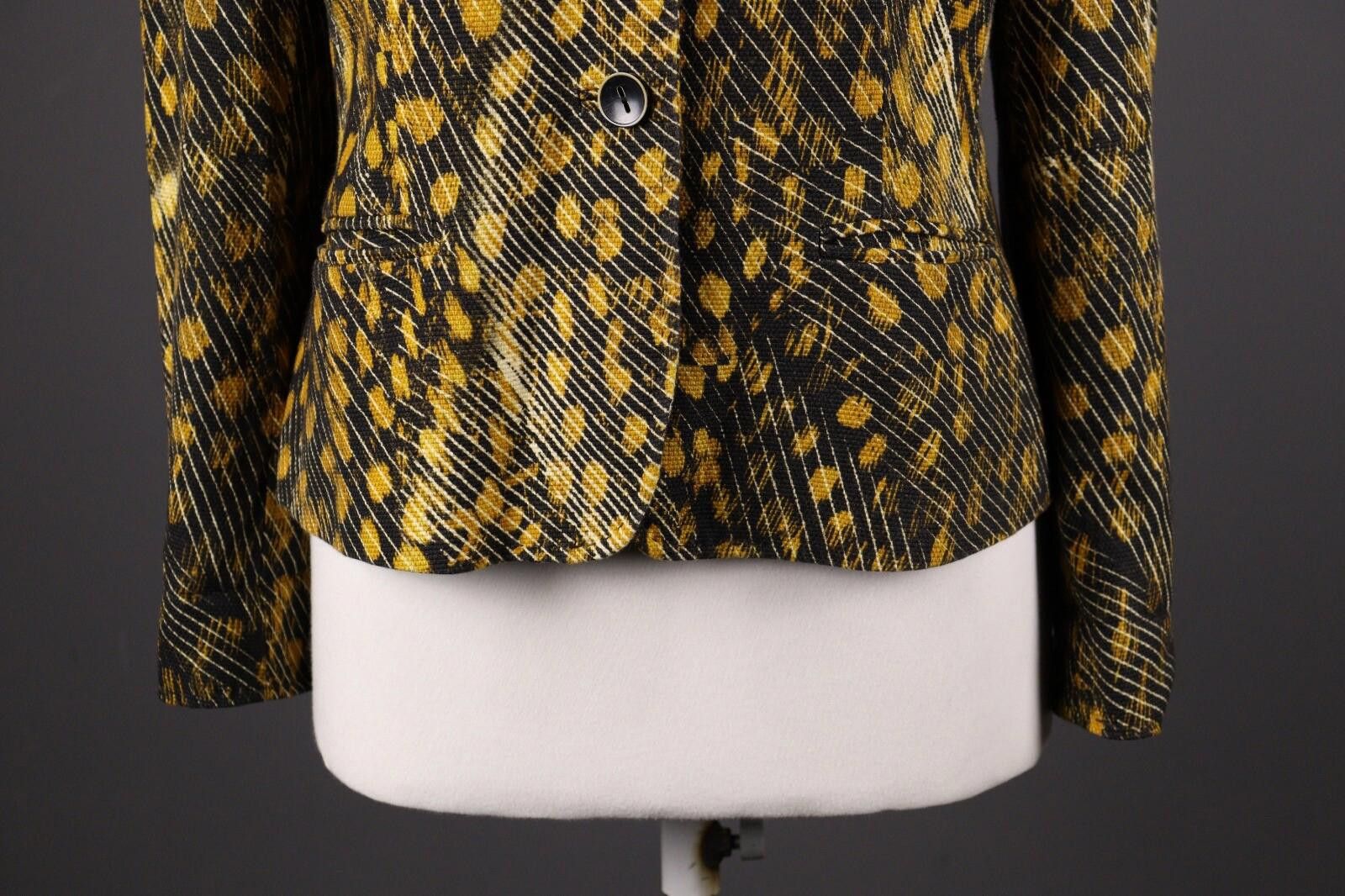 Designer Max Mara Leopard Blazer Jacket Size I 46 / GB 14 / USA 12 Size M / US 6-8 / IT 42-44 - 3 Thumbnail