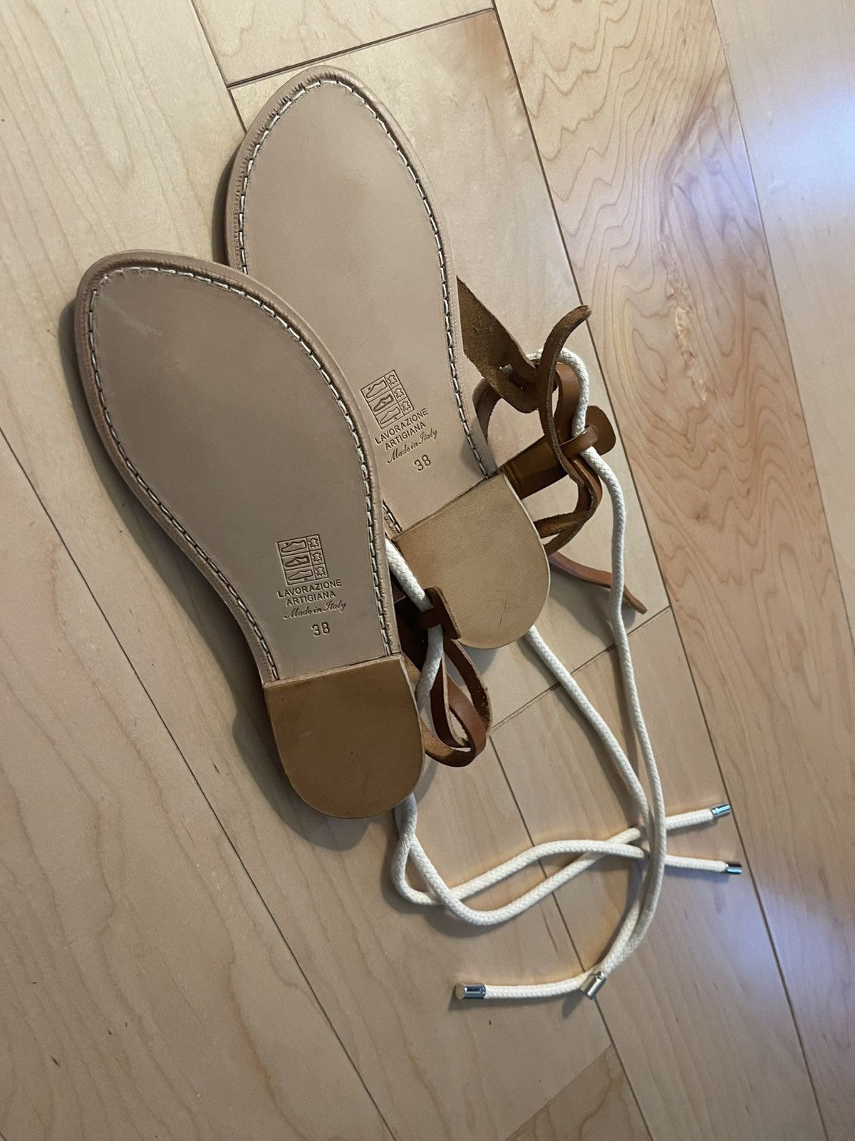 Officine Generale Officine Generale women’s gladiators sandals new 38 Italy Size US 8 / IT 38 - 11 Thumbnail